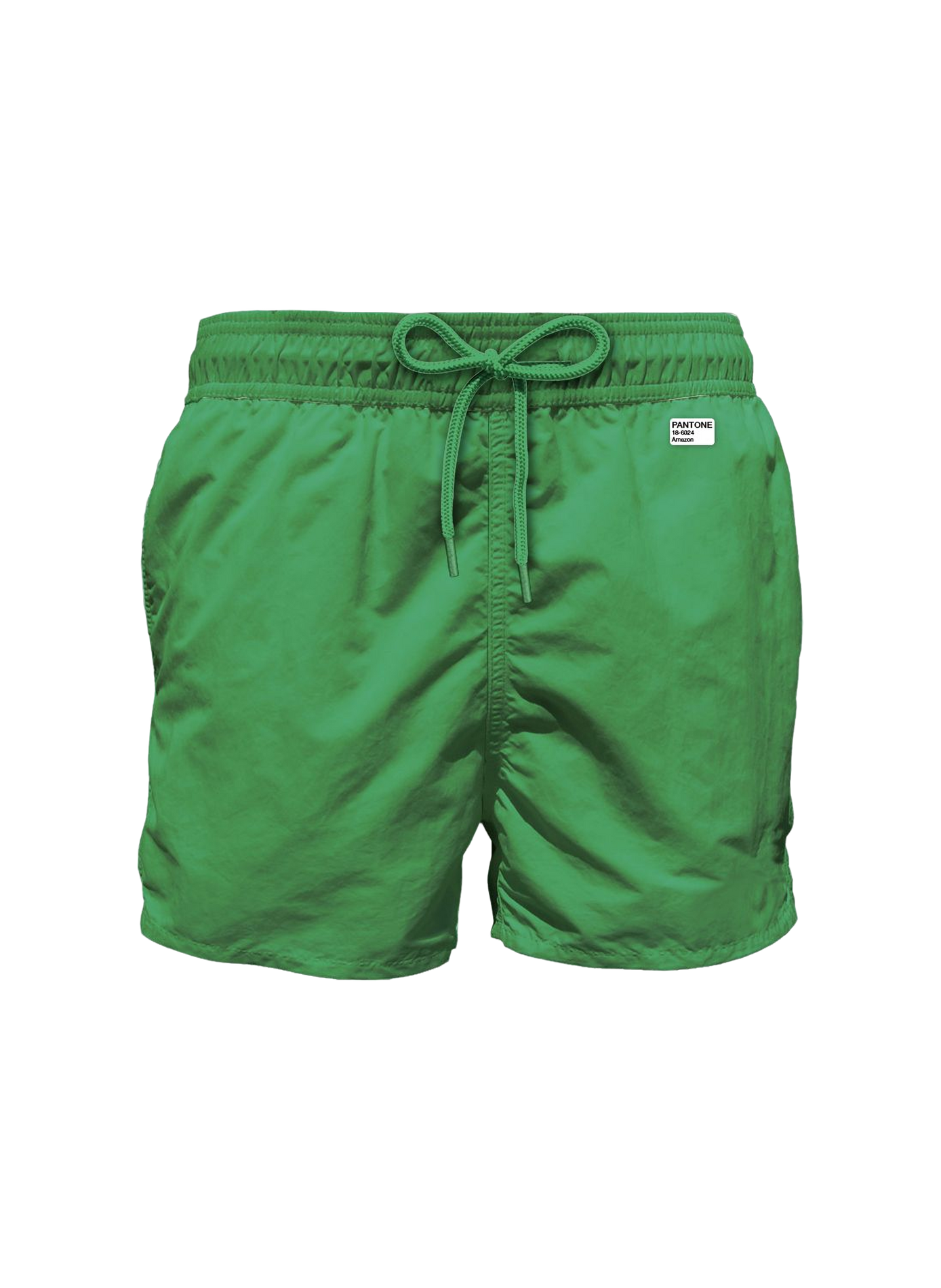 Mid-length swim shorts with elasticated waistband MC2 SAINT BARTH Green