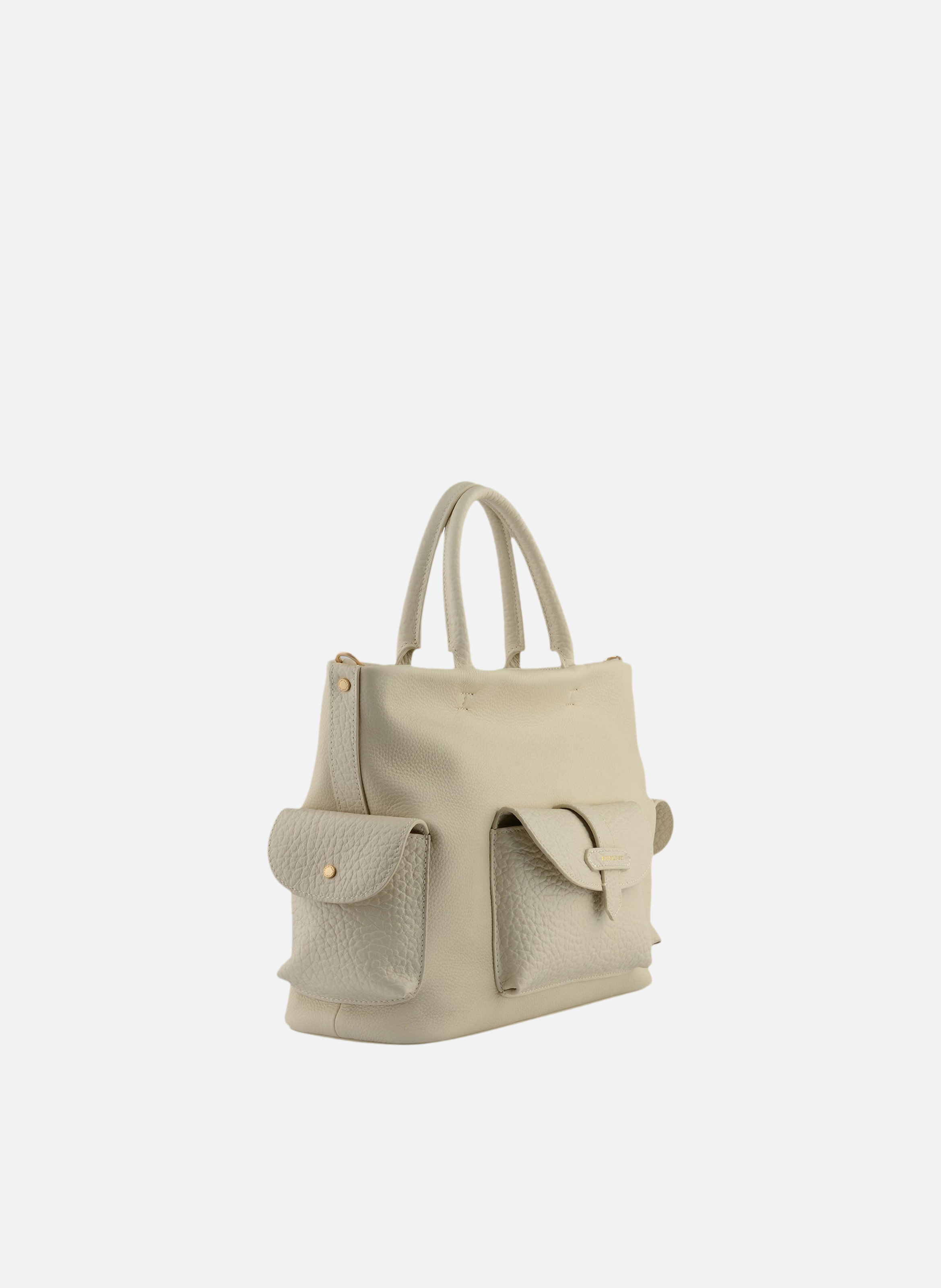 Reporter | sac à main POURCHET Beige