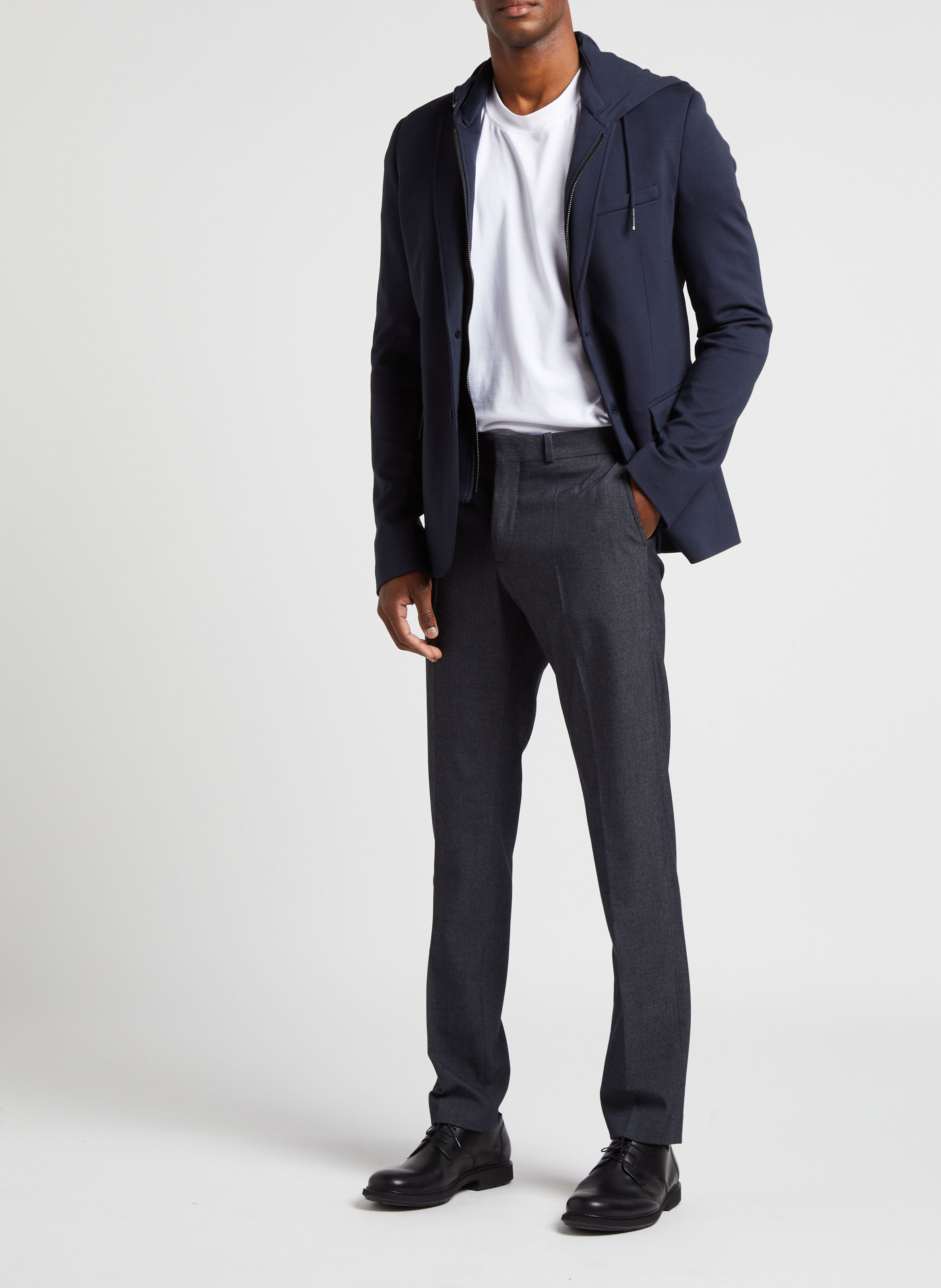 Veste col tailleur avec gilet amovible IKKS Bleu