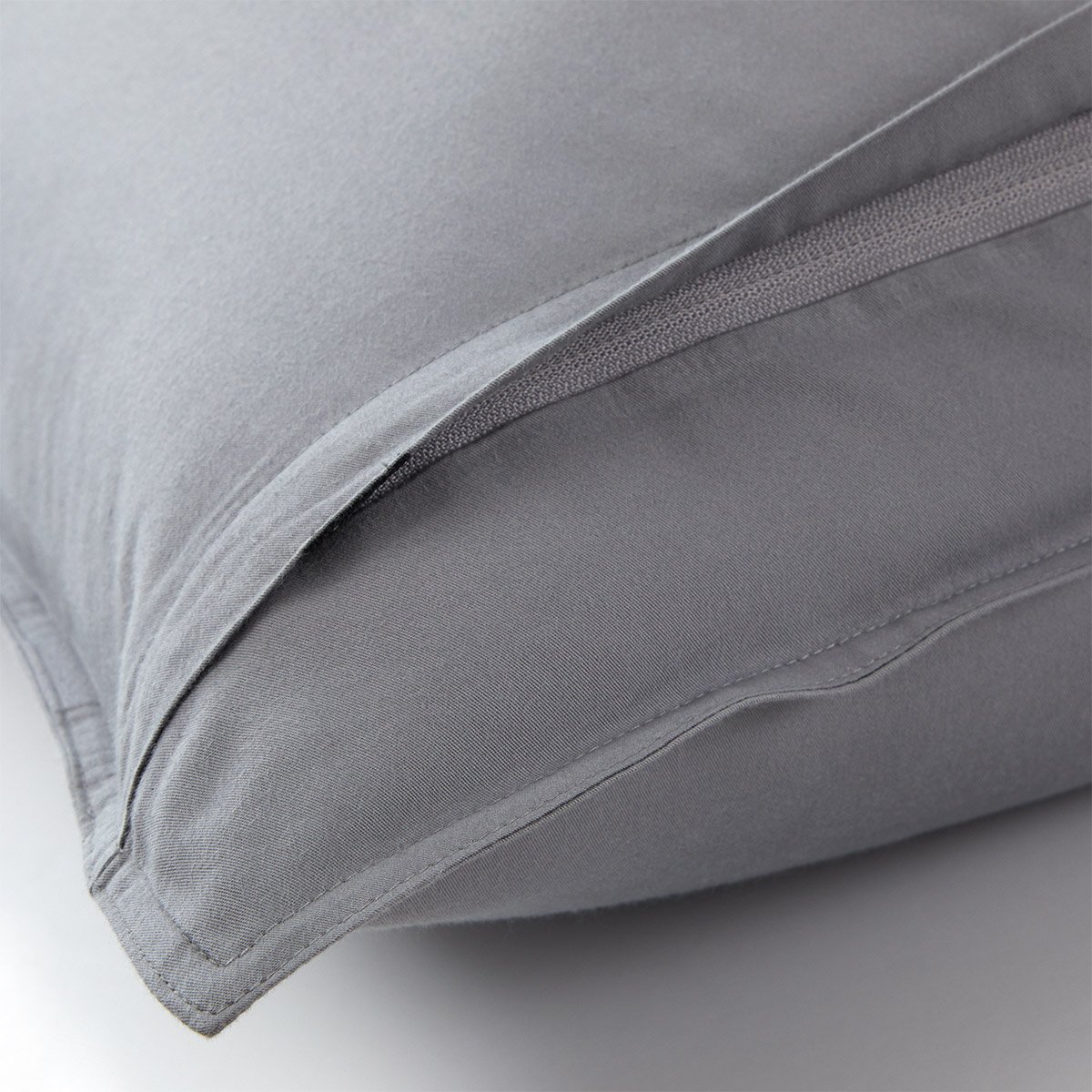 Taie d'oreiller en coton, beboss BOSS HOME Gris