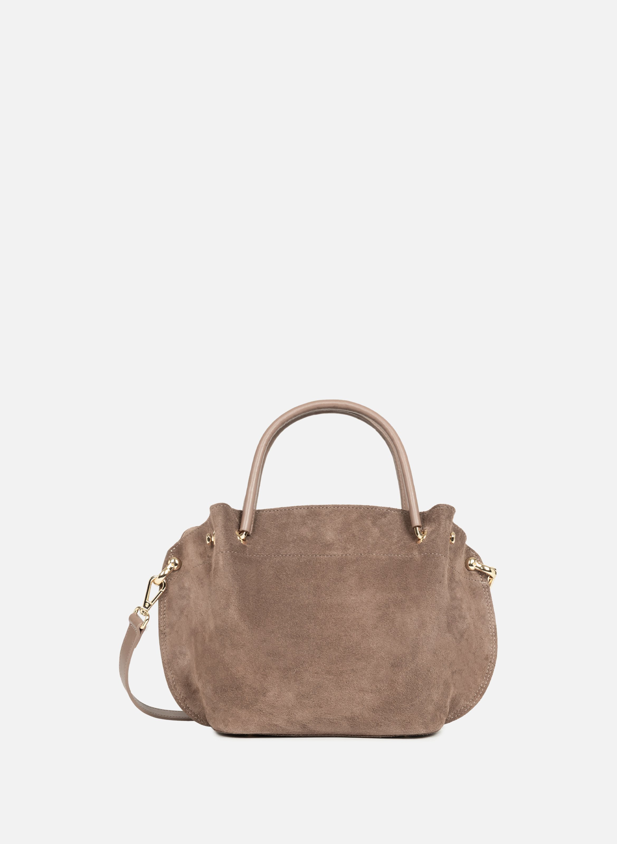 Sac à main - suède louisa LANCASTER Marron