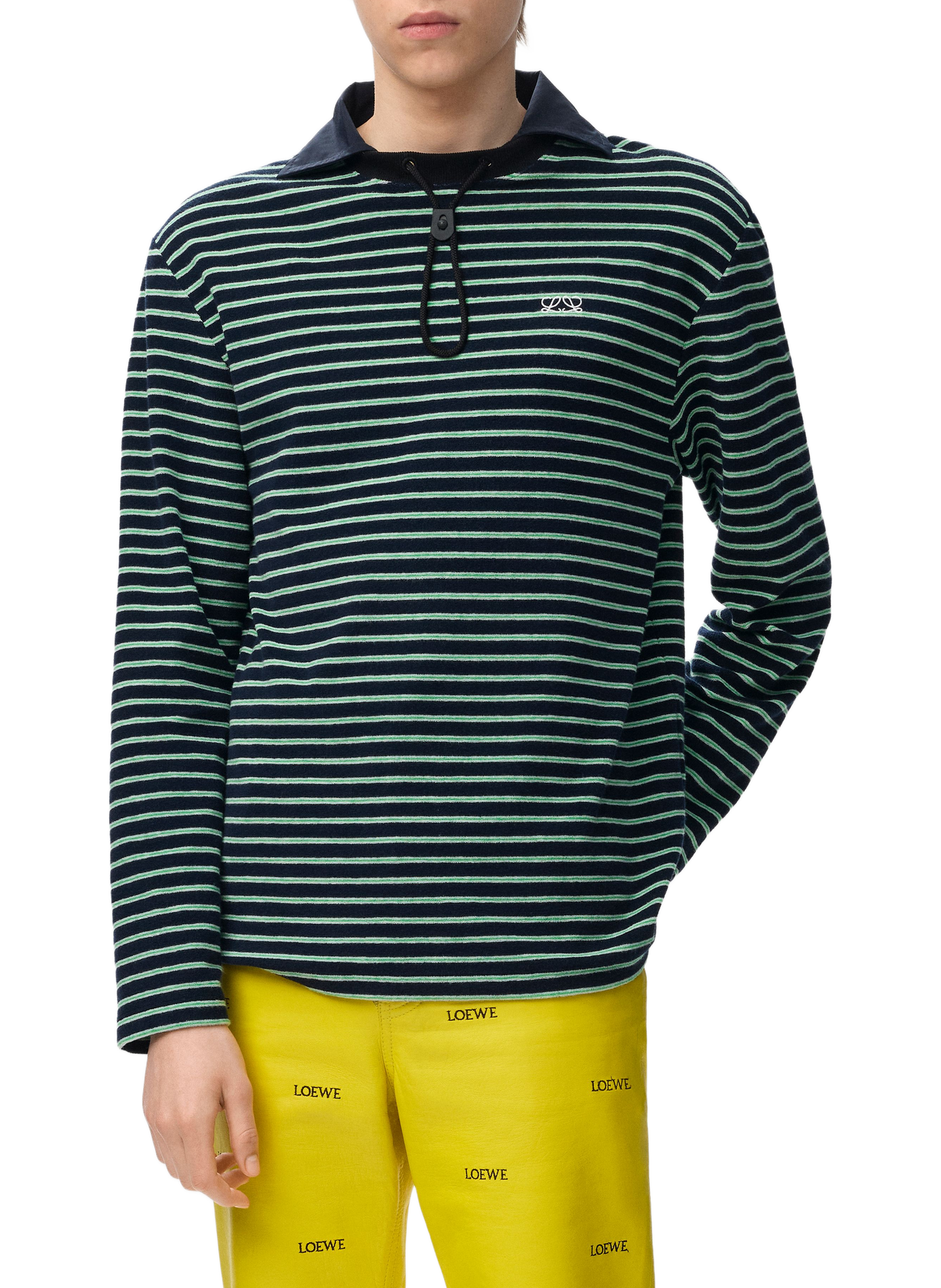 Long-sleeve cotton t-shirt LOEWE Blue
