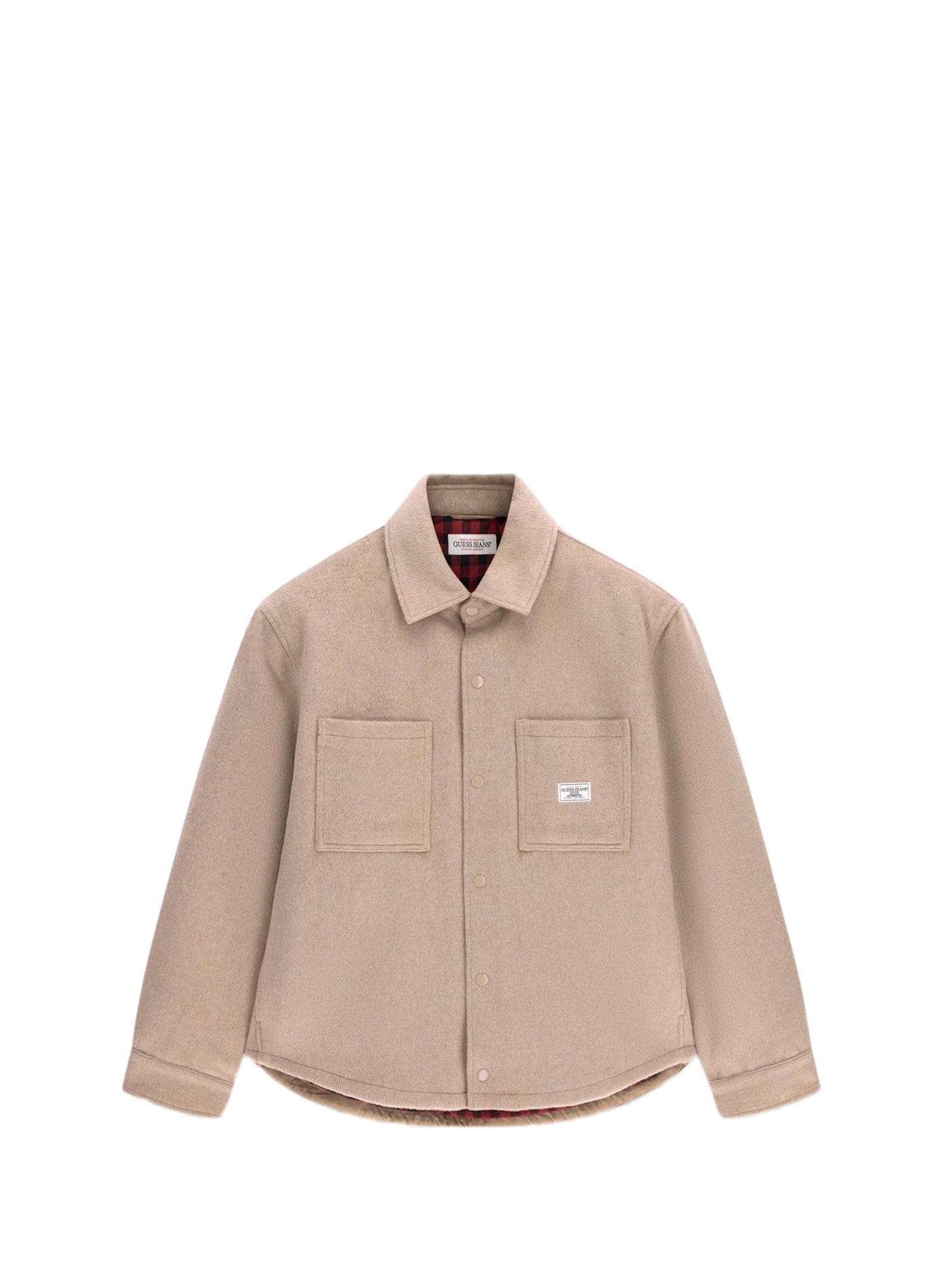 Surchemise col classique GUESS Beige