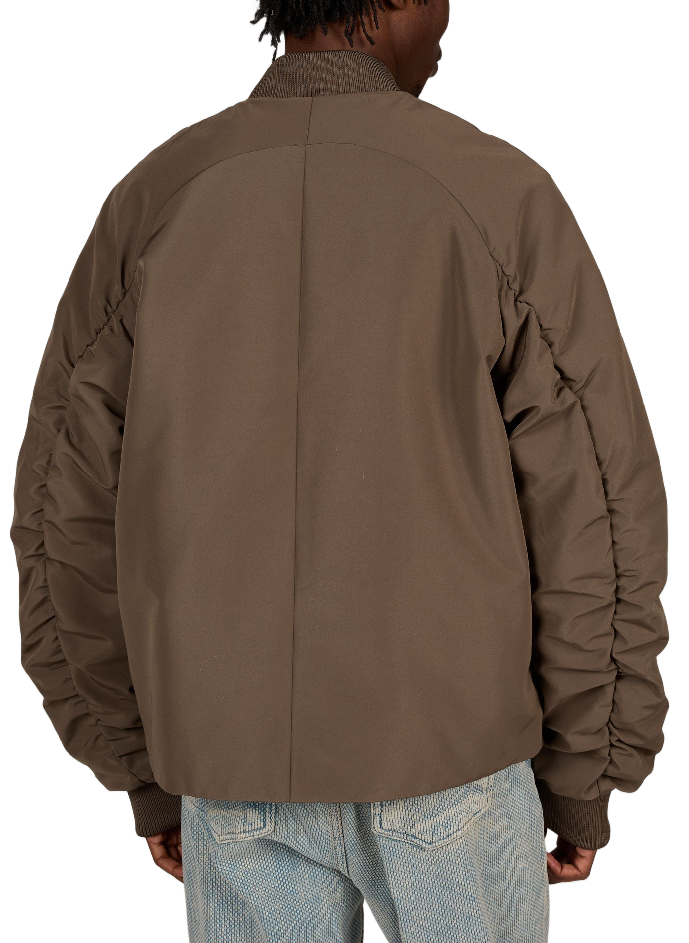 Blouson oversize col teddy WON HUNDRED Marron
