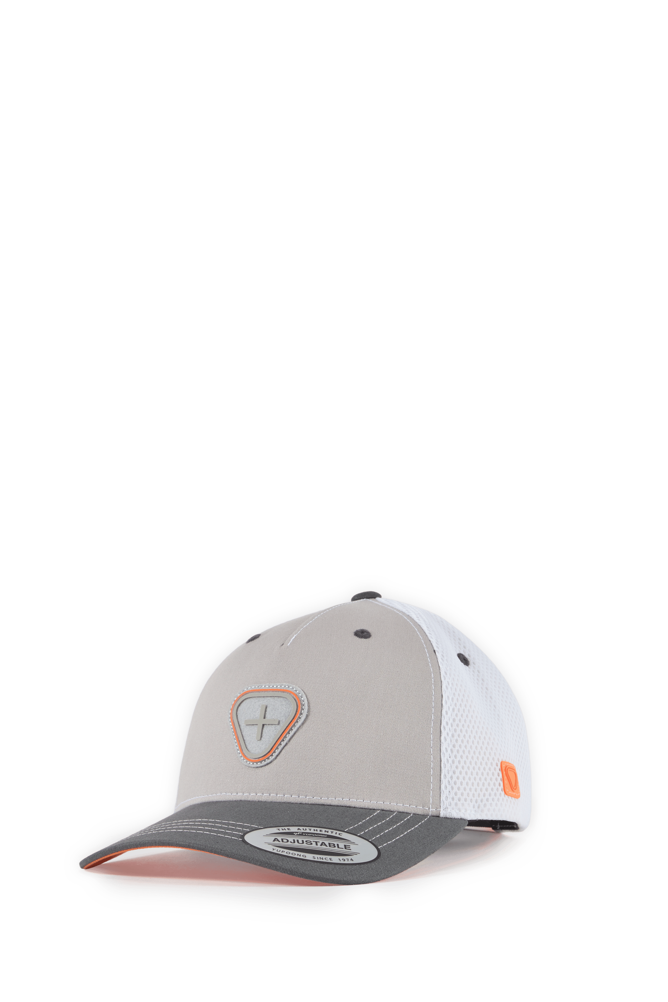 Adjustable solid color cap GERTRUDE Grey
