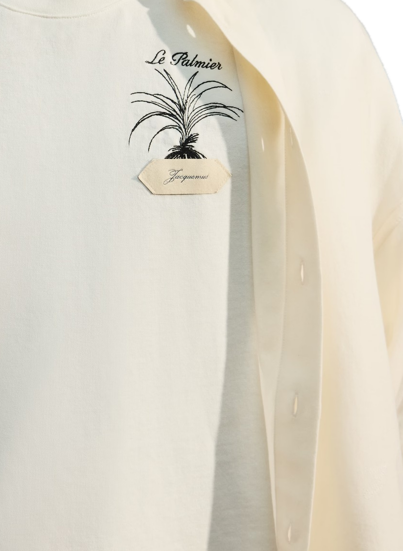 Le t-shirt Palmier en coton JACQUEMUS Multicolore