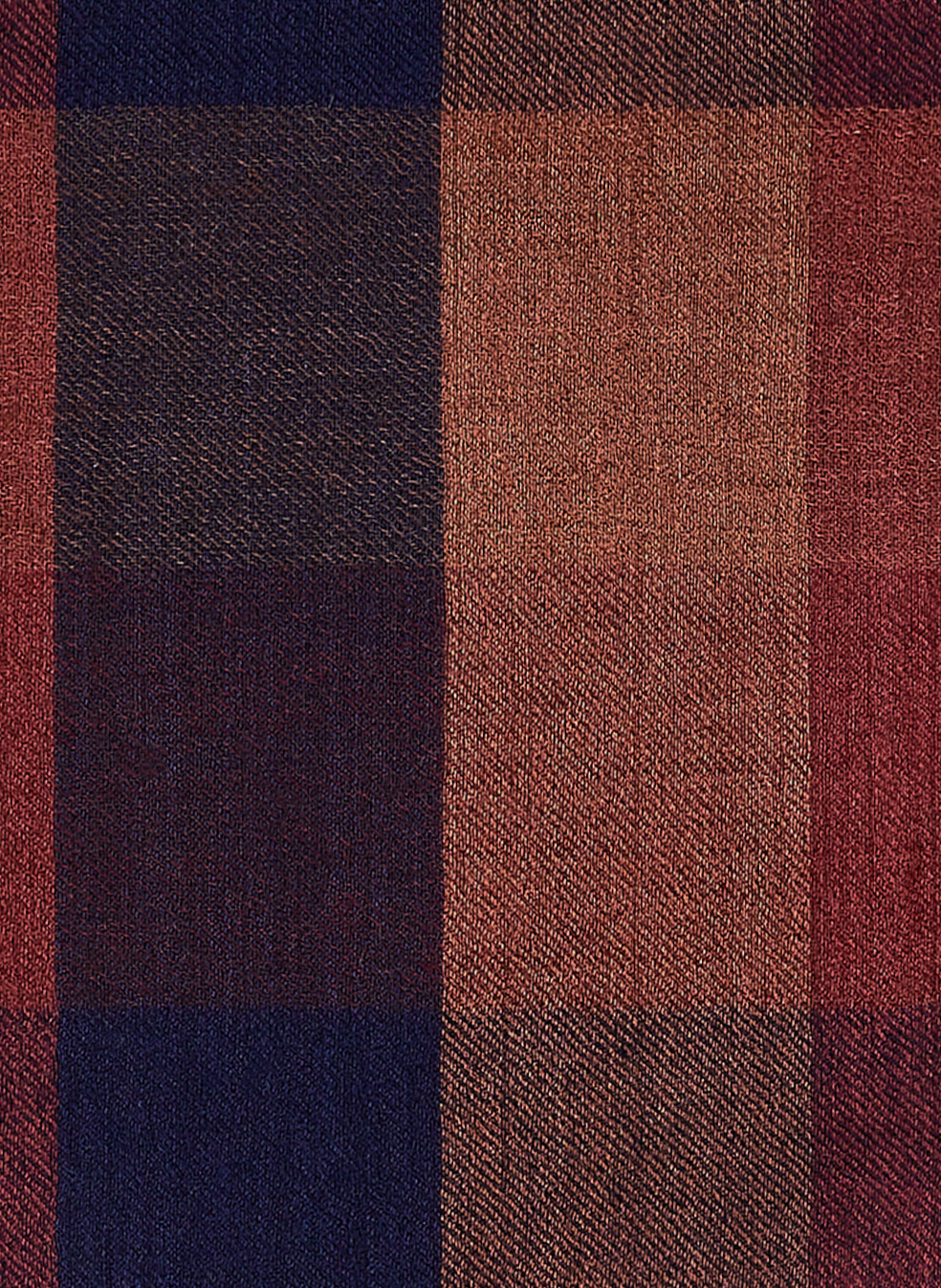 Wool check scarf Multicolour