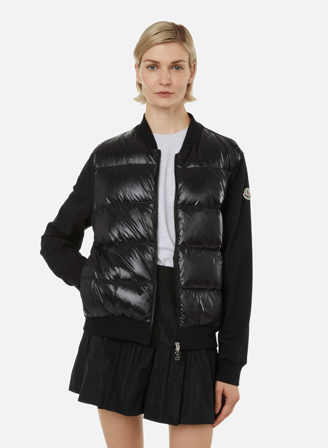 Cardigan with quilted panel  MONCLER