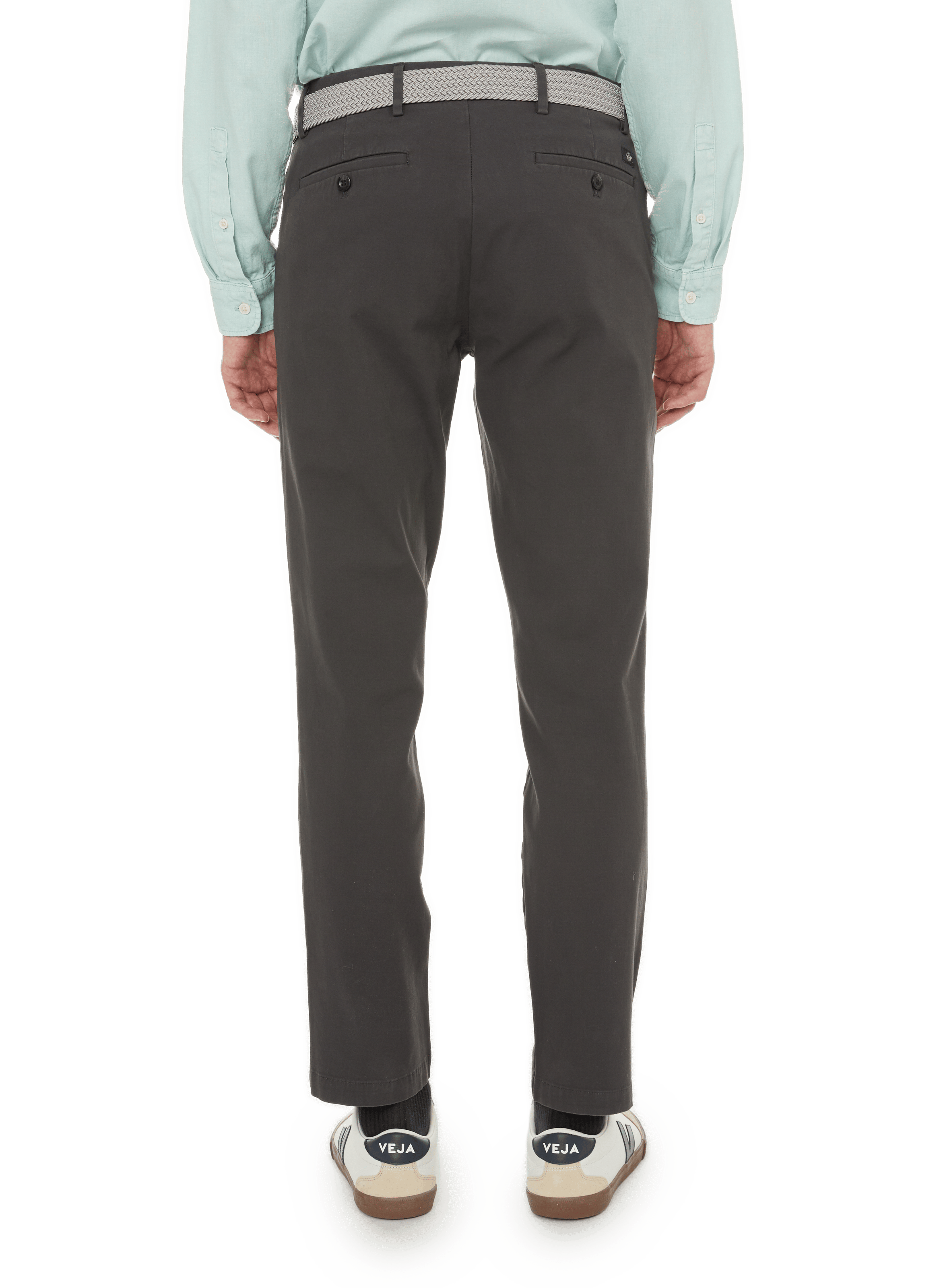 Slim-fit cotton chinos DOCKERS Grey
