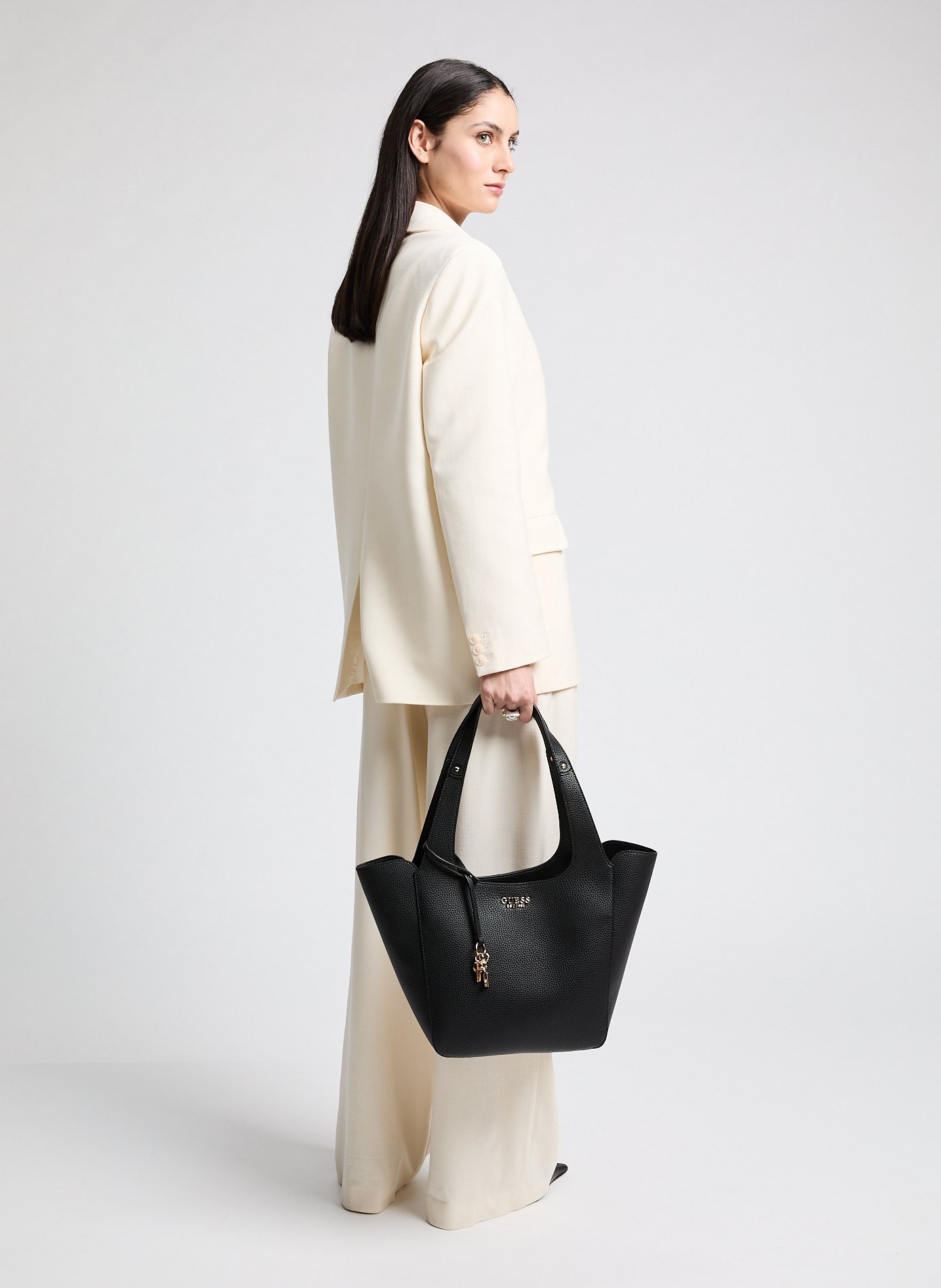 Large handbag Helina GUESS Black