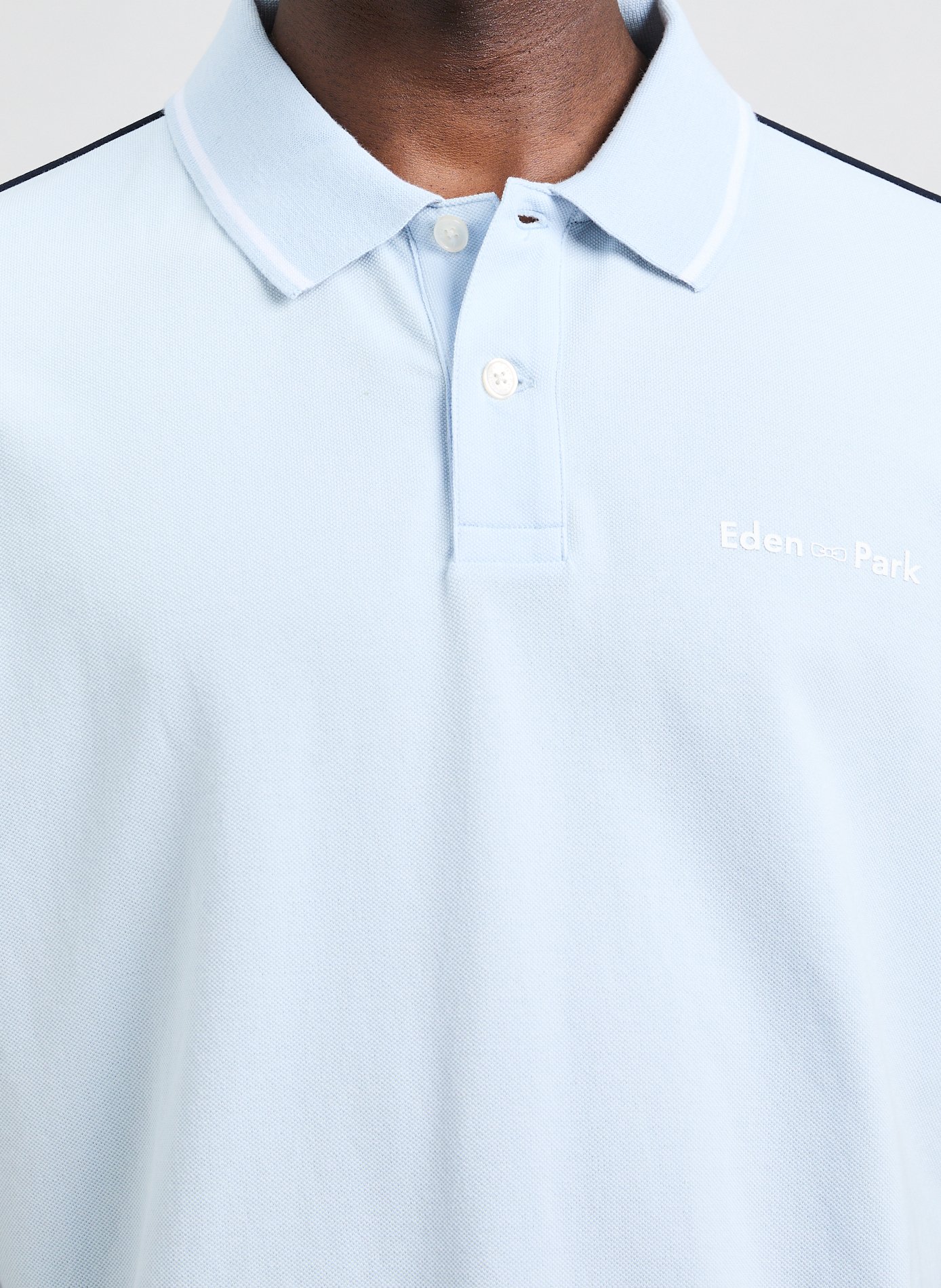 Polo en coton EDEN PARK Bleu
