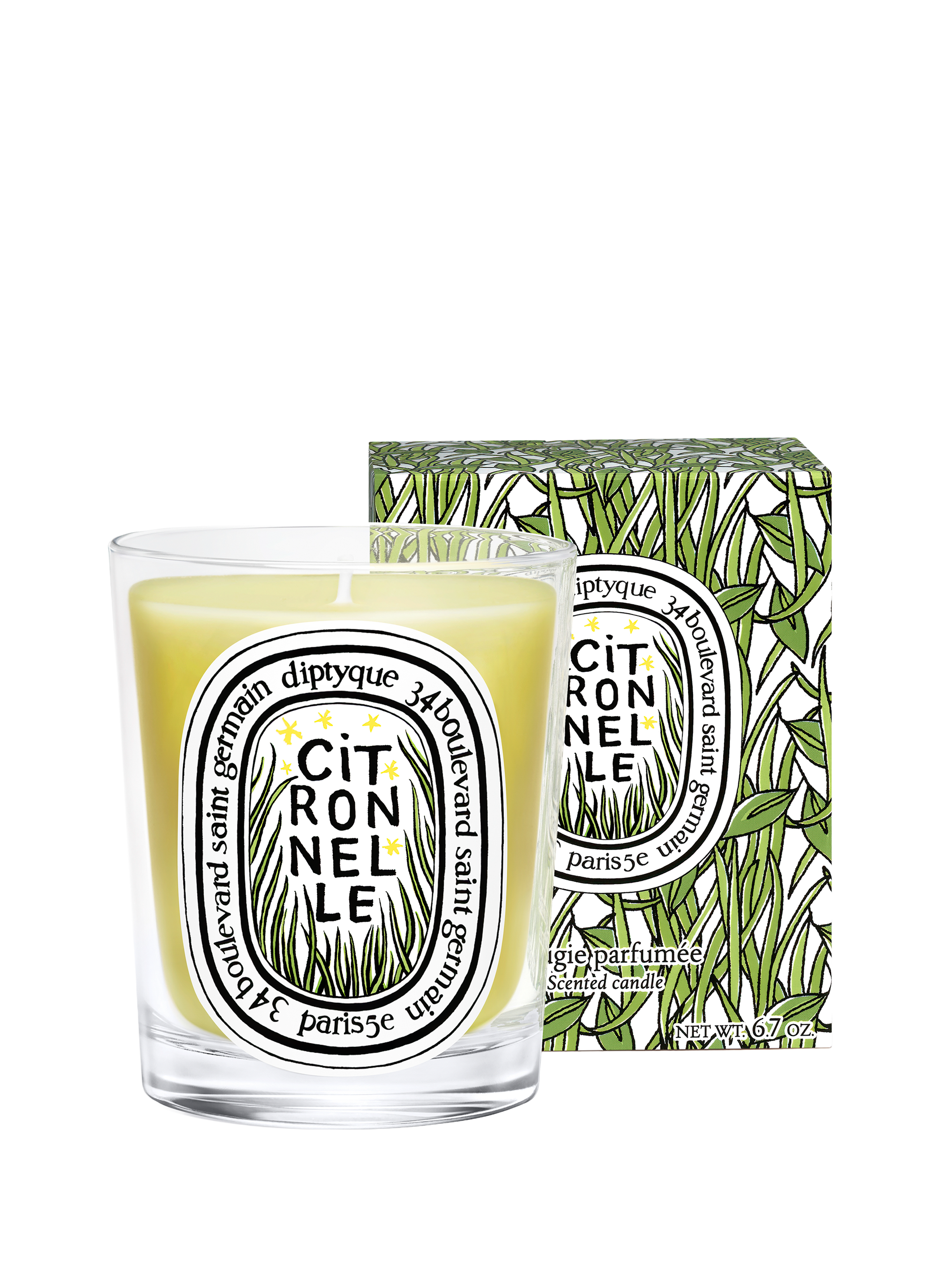 Citronnelle - Bougie modèle classique DIPTYQUE No color