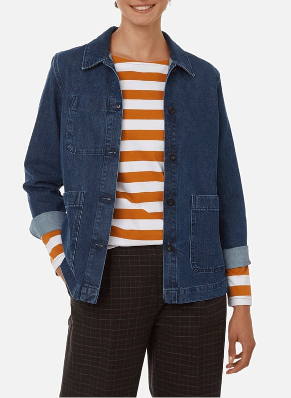 Veste en jean Bleu by DOCKERS DOCKERS Veste en jean Bleu