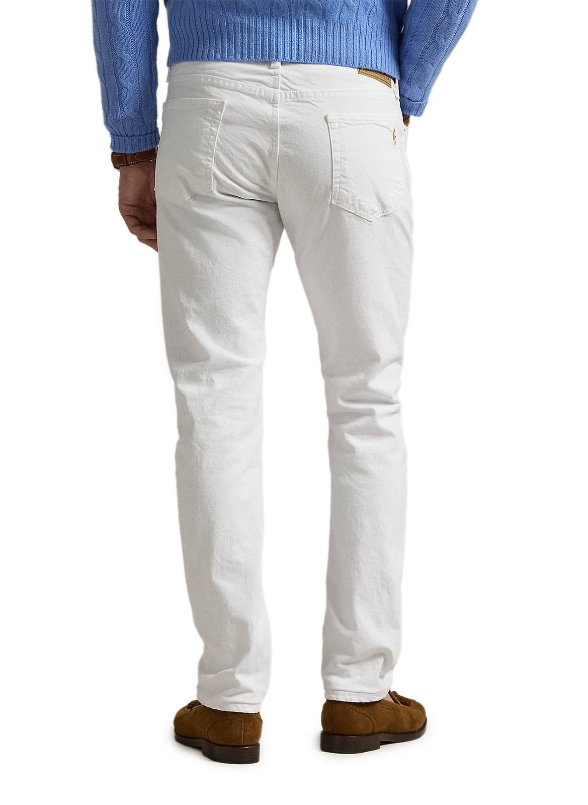 Cotton slim-fit jeans POLO RALPH LAUREN White