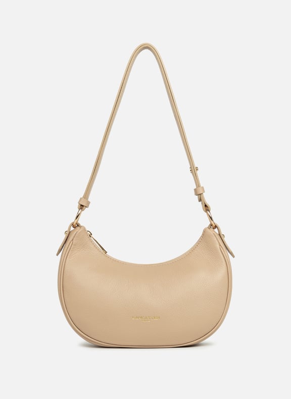 Petit sac besace - milano aria Beige by LANCASTER LANCASTER Petit sac besace - milano aria Beige
