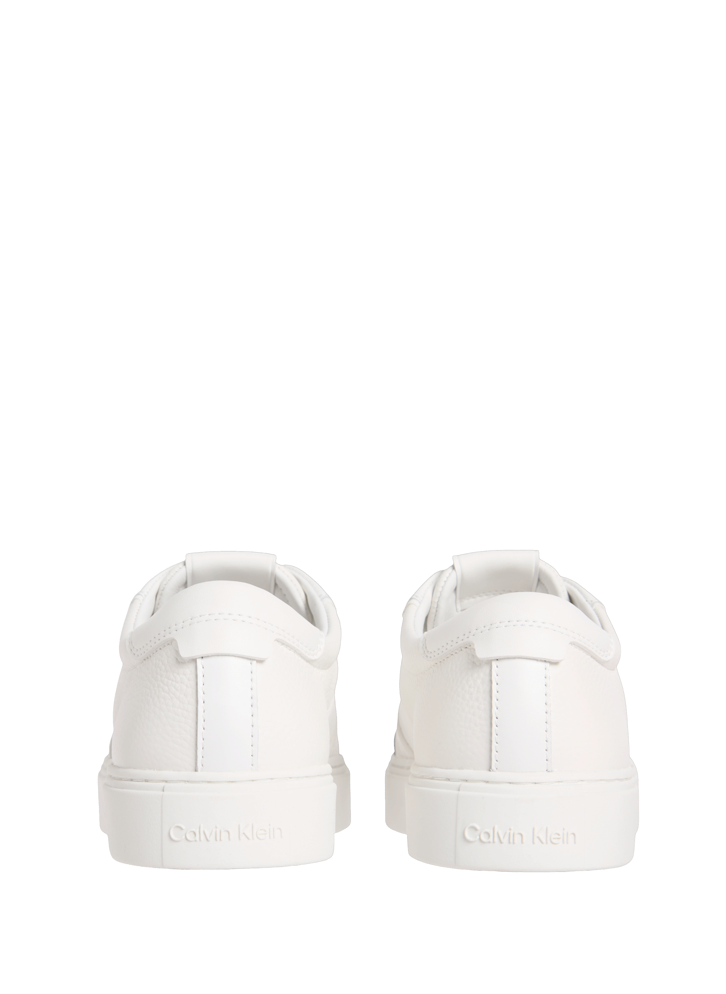 Baskets en cuir CALVIN KLEIN Blanc