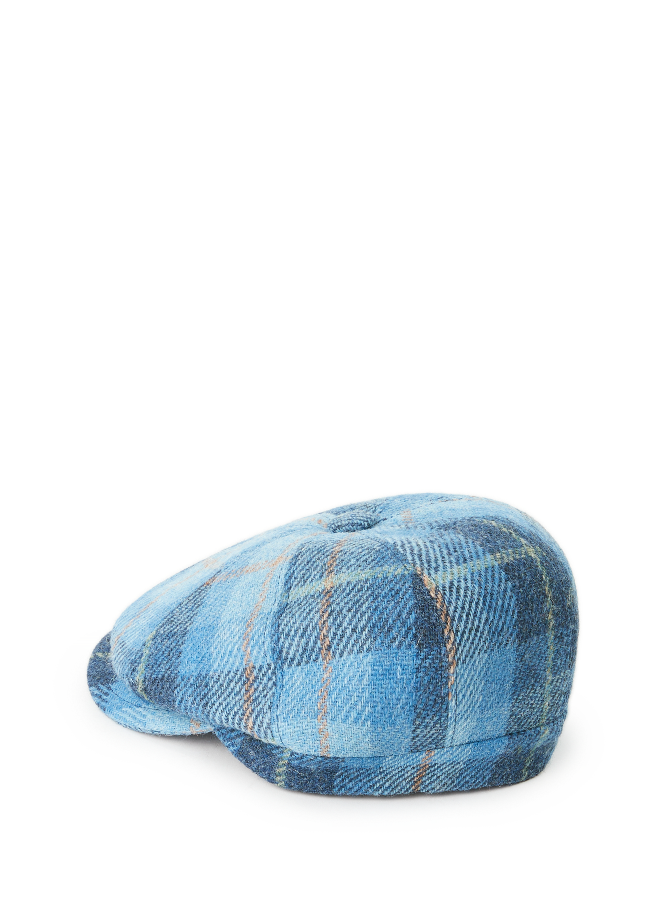 Checked wool beret SAISON 1865 Multicolour