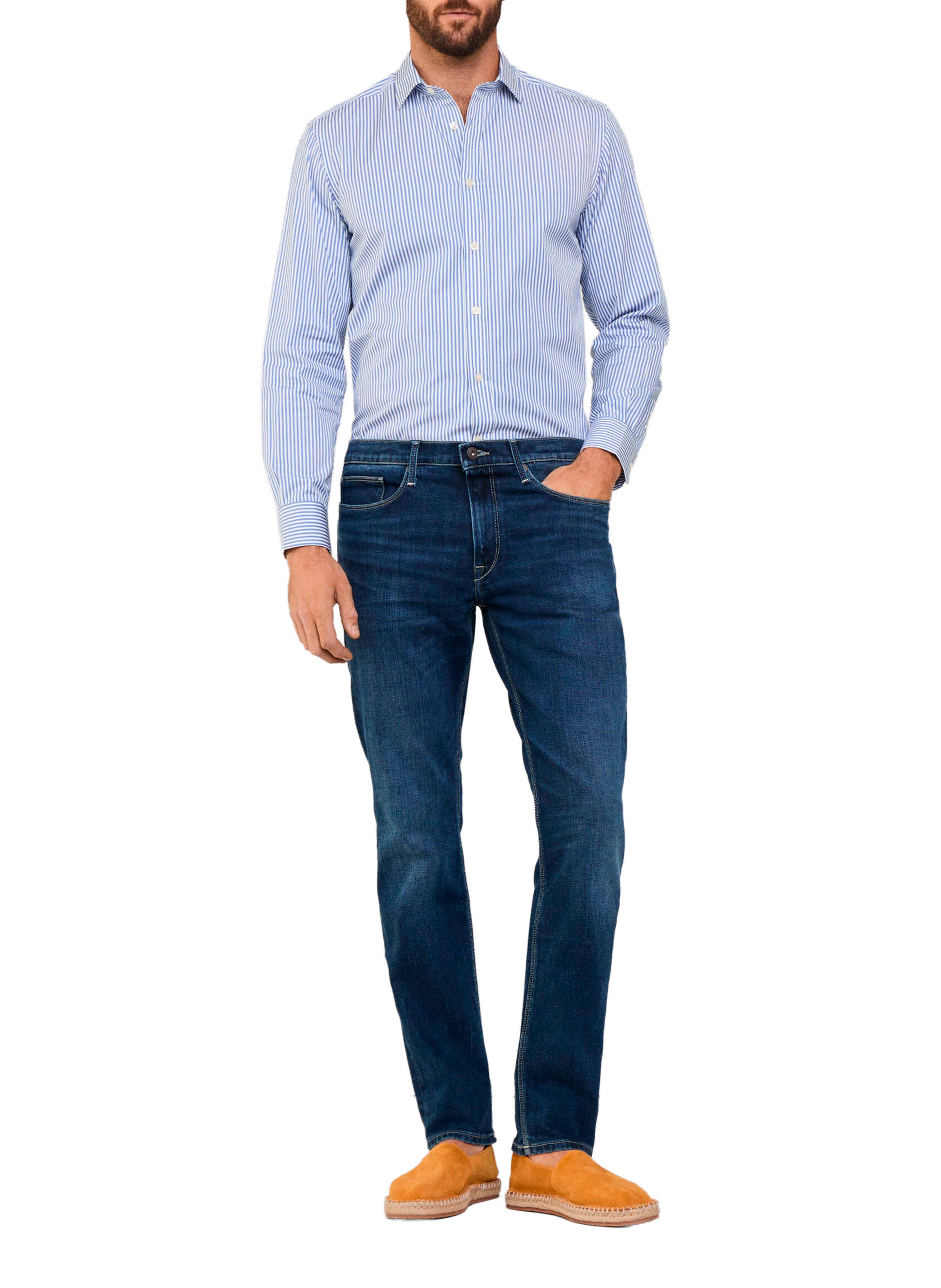 Contrast Jeans FACONNABLE Blue