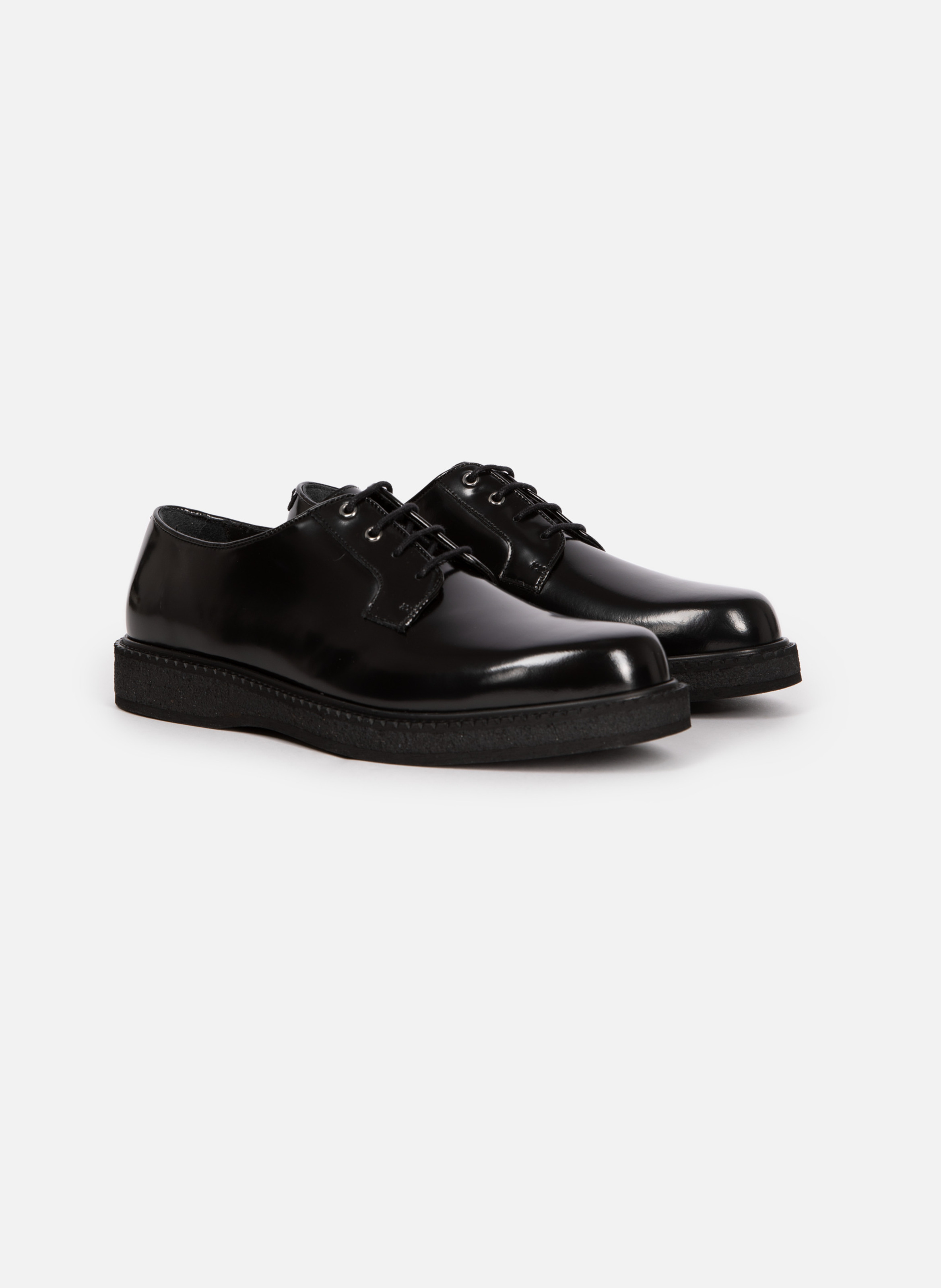 Derbies avec oeillets en cuir THE KOOPLES Noir