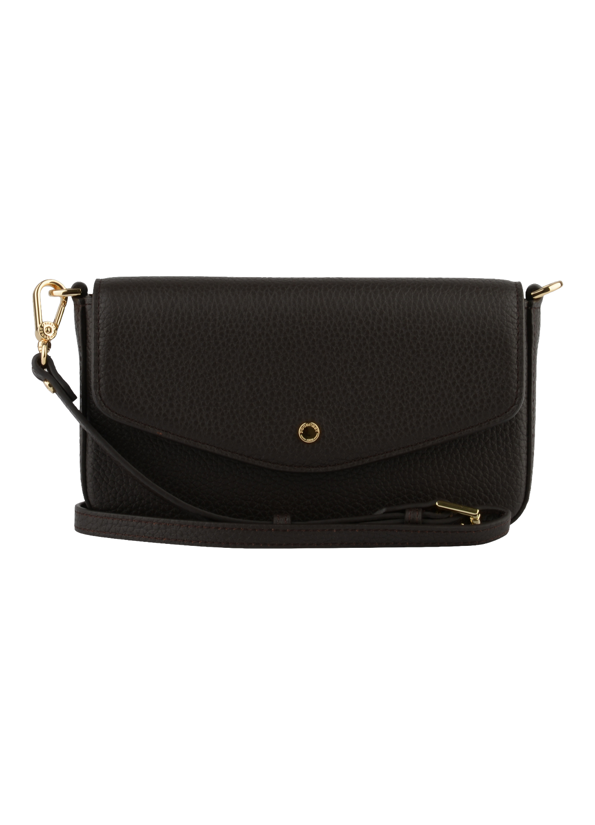 Club | bandoulière de sac en toile coton POURCHET Marron