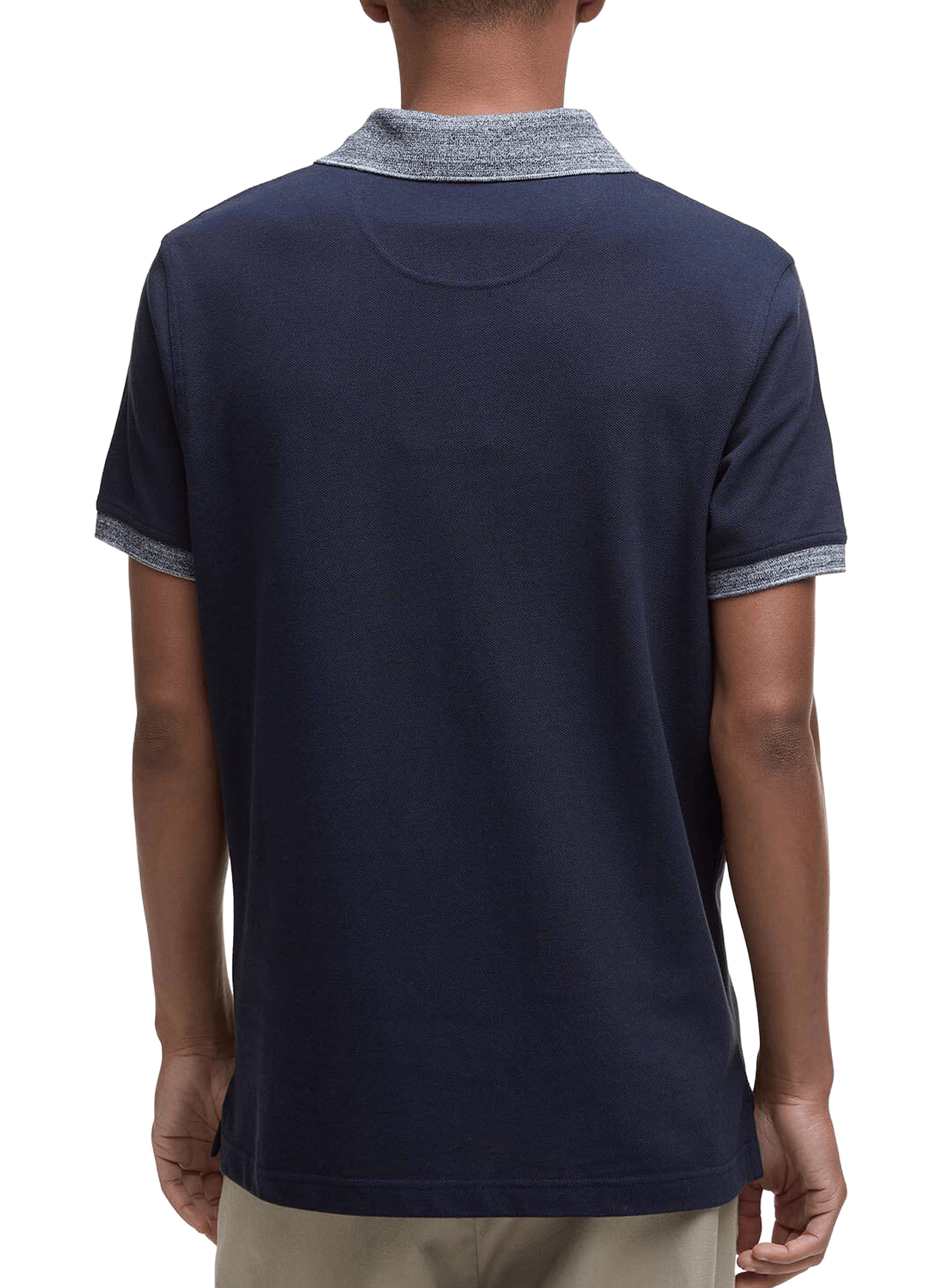 Cotton polo shirt BARBOUR Blue