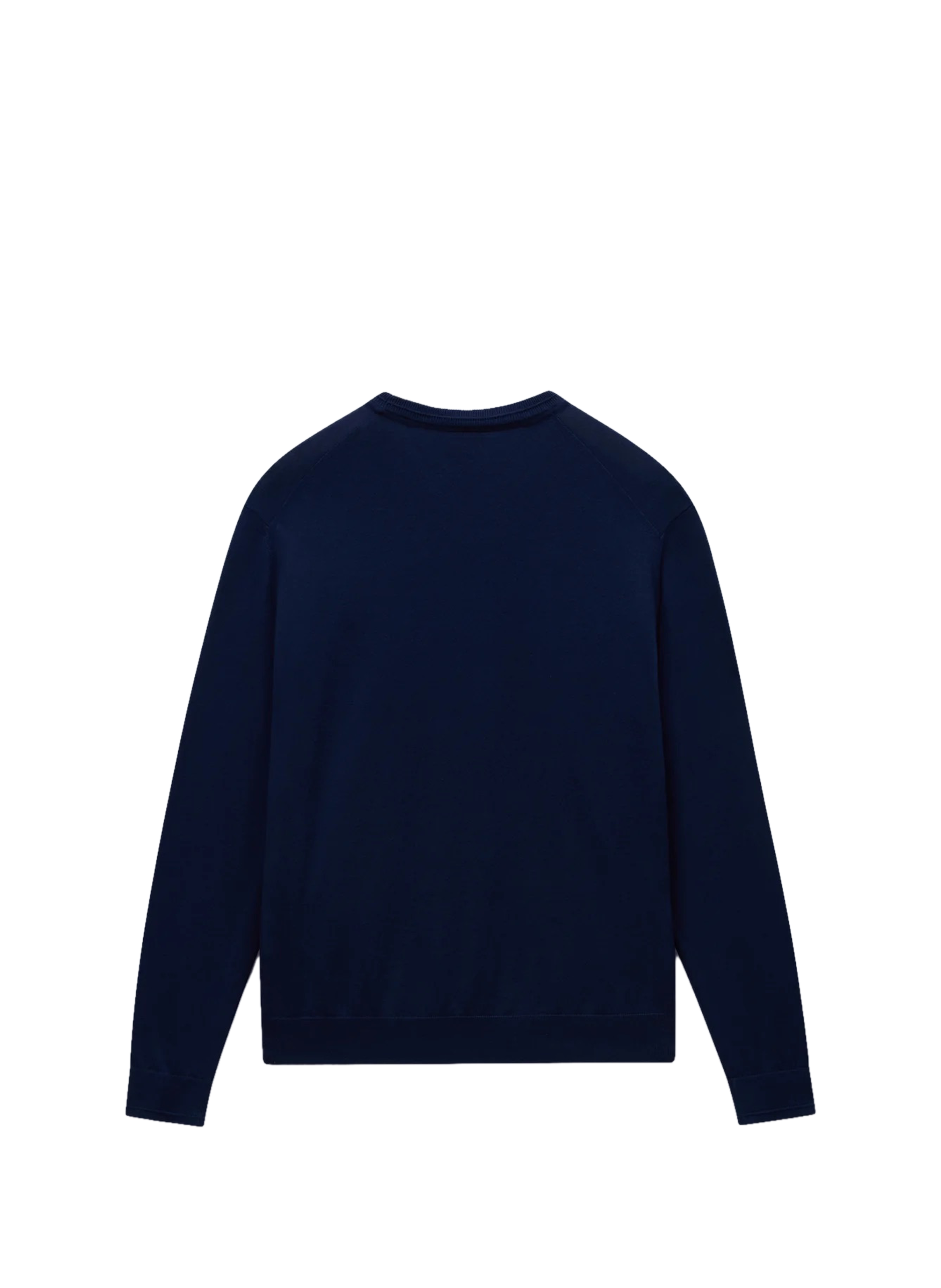 Pull droit Decatur 2.0 à logo brodé en coton NAPAPIJRI Bleu