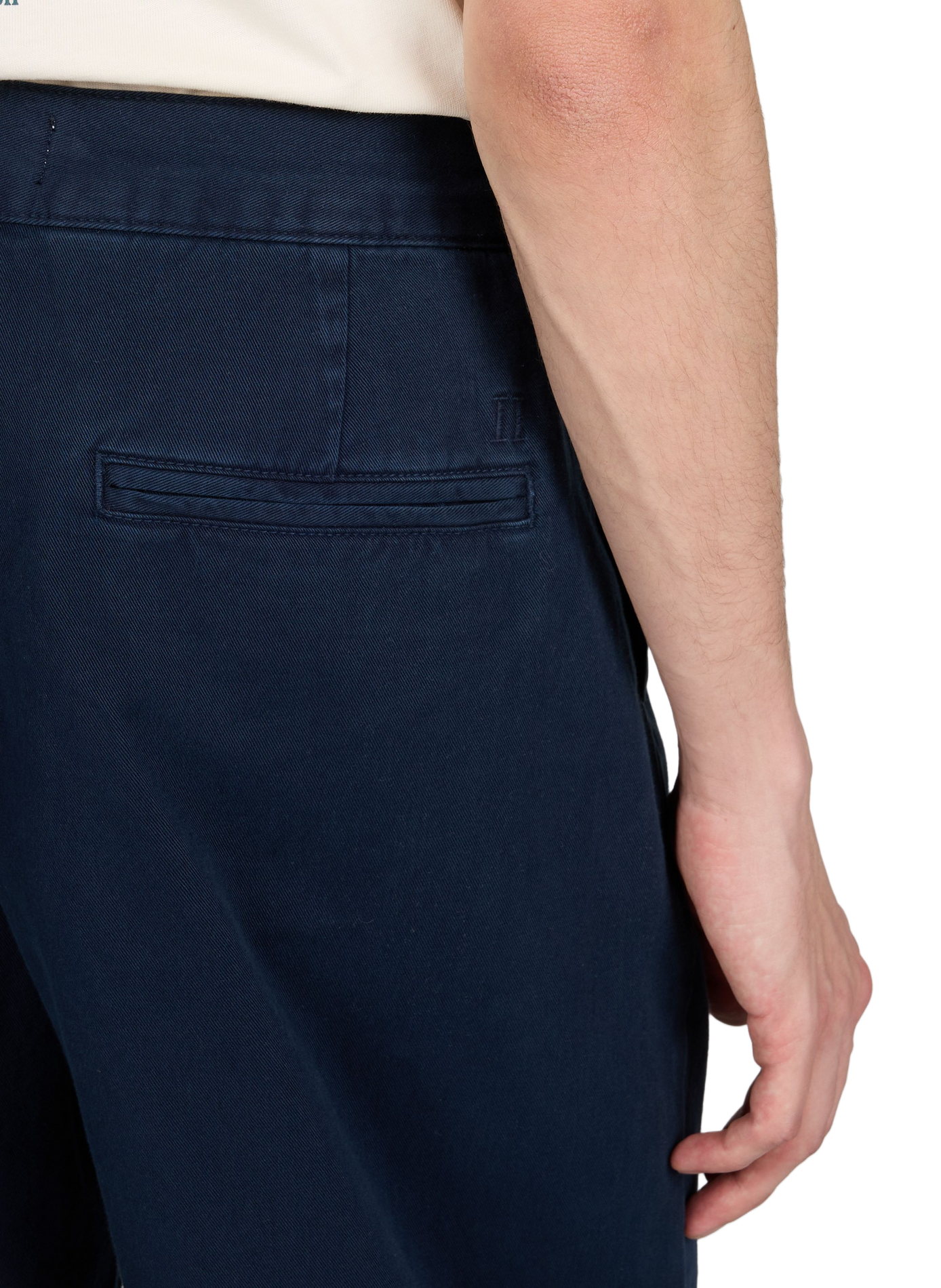 Romeo cotton pants LES DEUX Blue