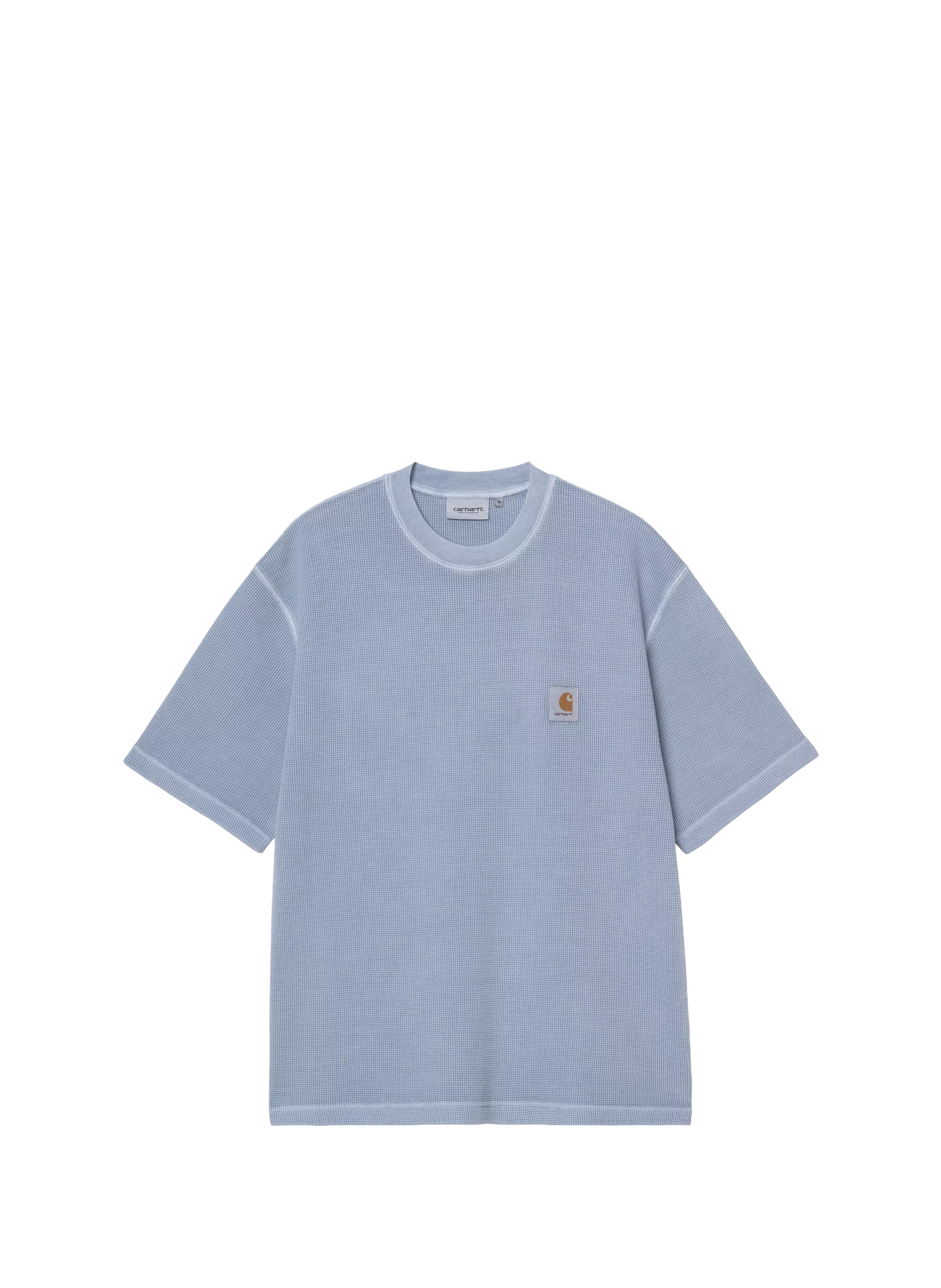 T-shirt gaufré en coton CARHARTT WIP Bleu