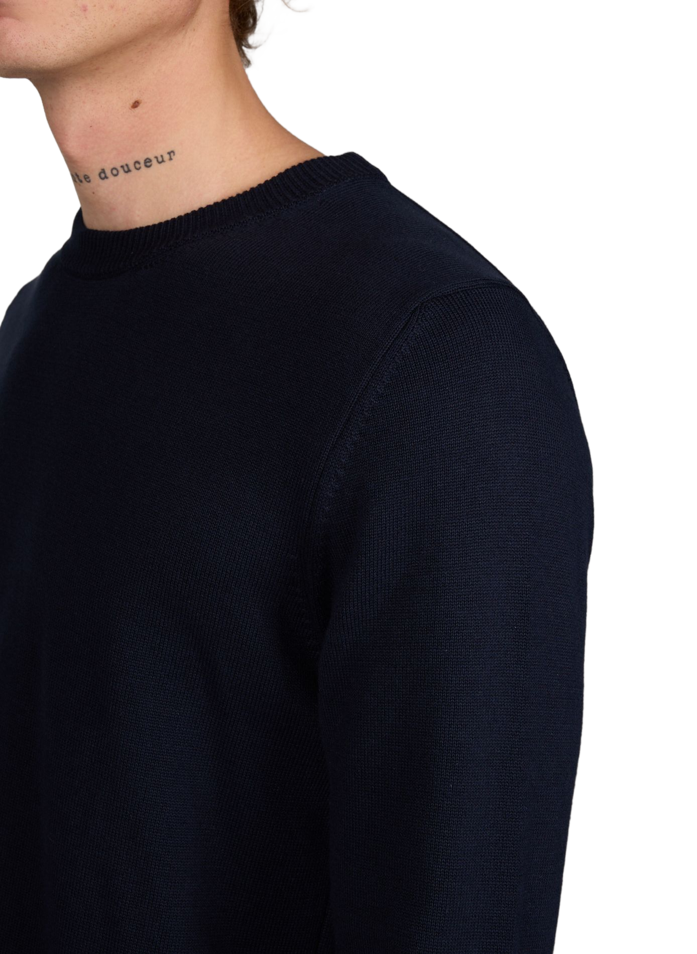 Cotton Hoton sweater AU PRINTEMPS PARIS Blue