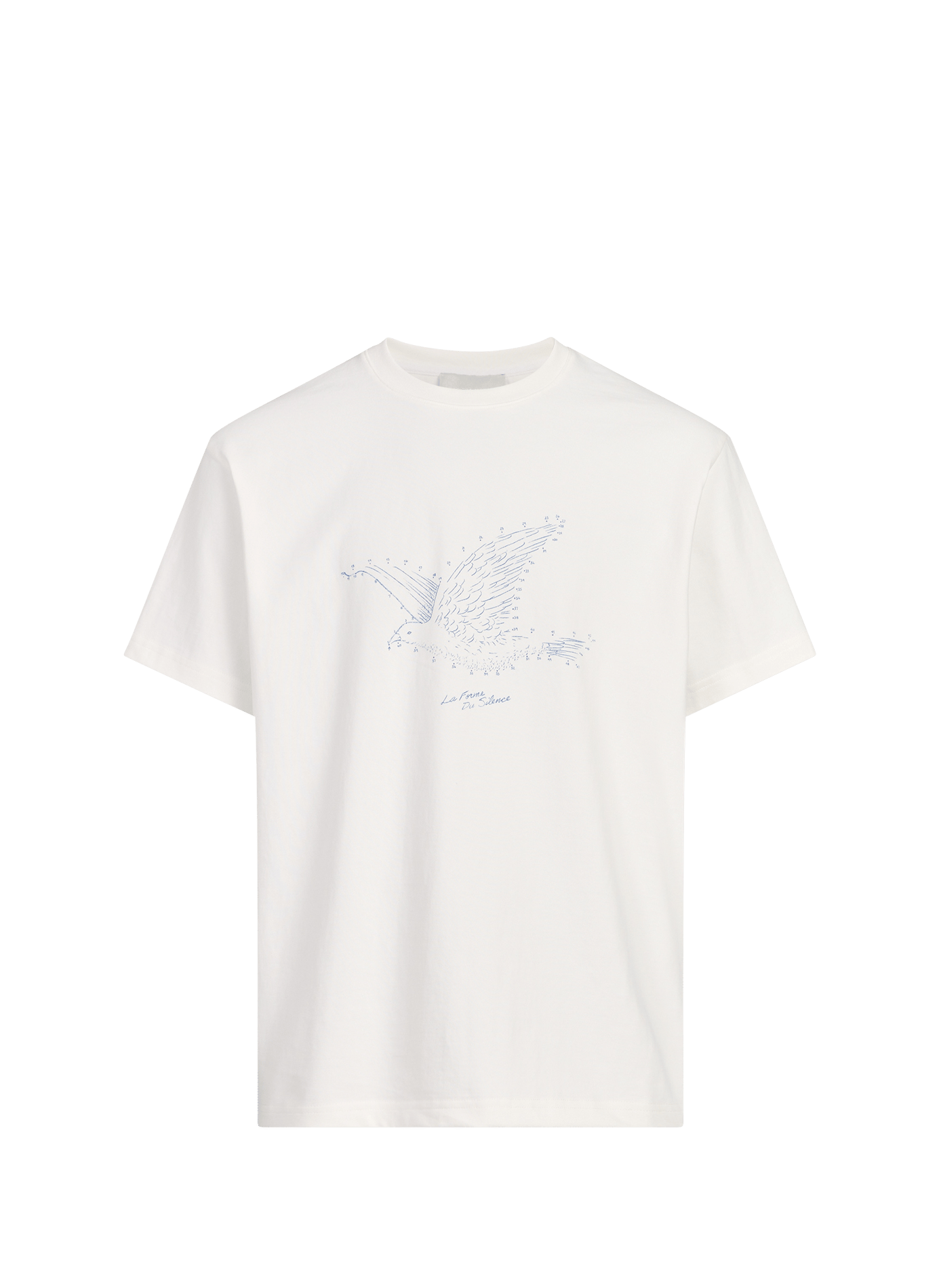 Oversized printed cotton T-shirt PAS UNE MARQUE White