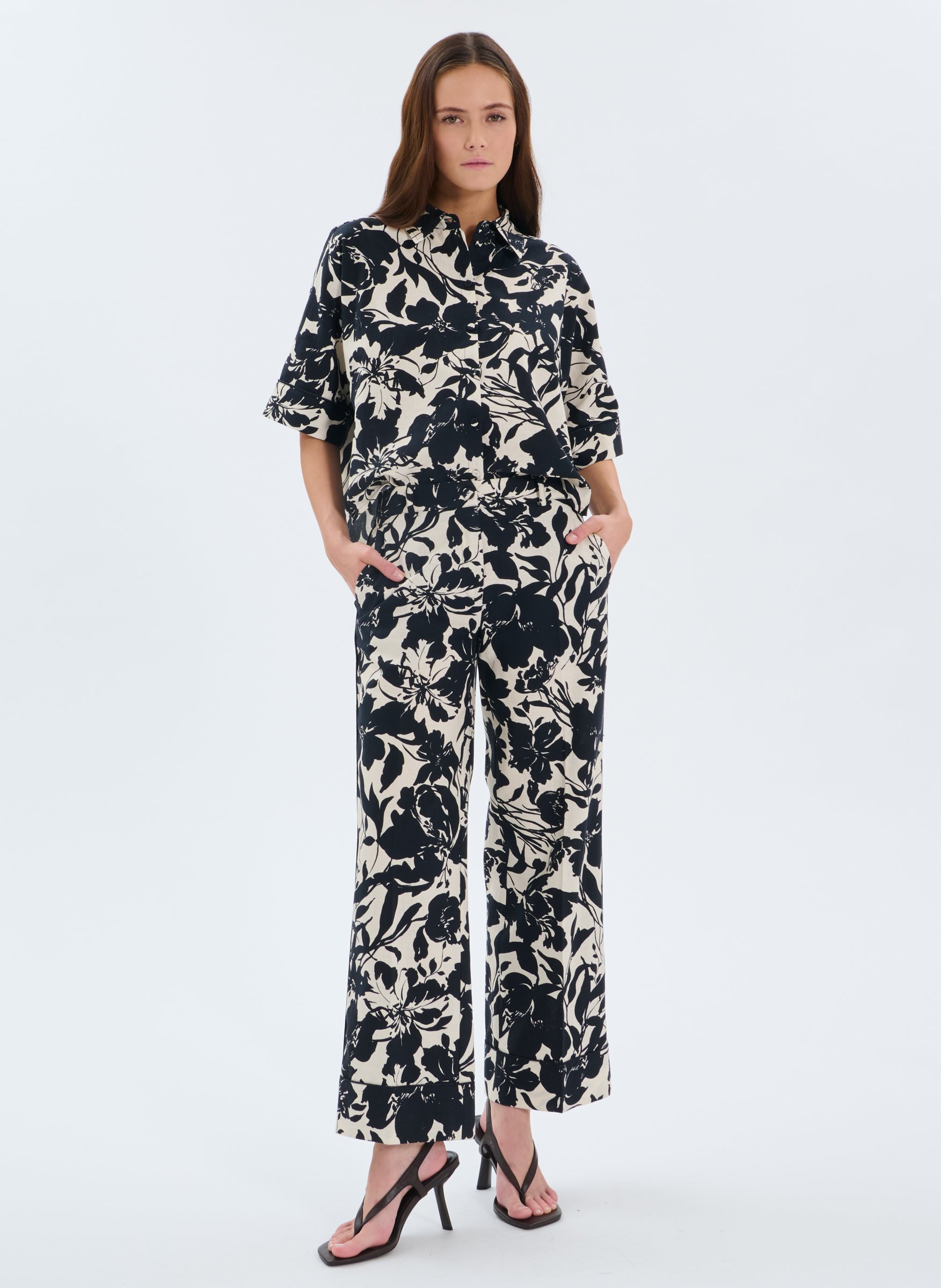 Pantalon  parlya ZAPA Blanc