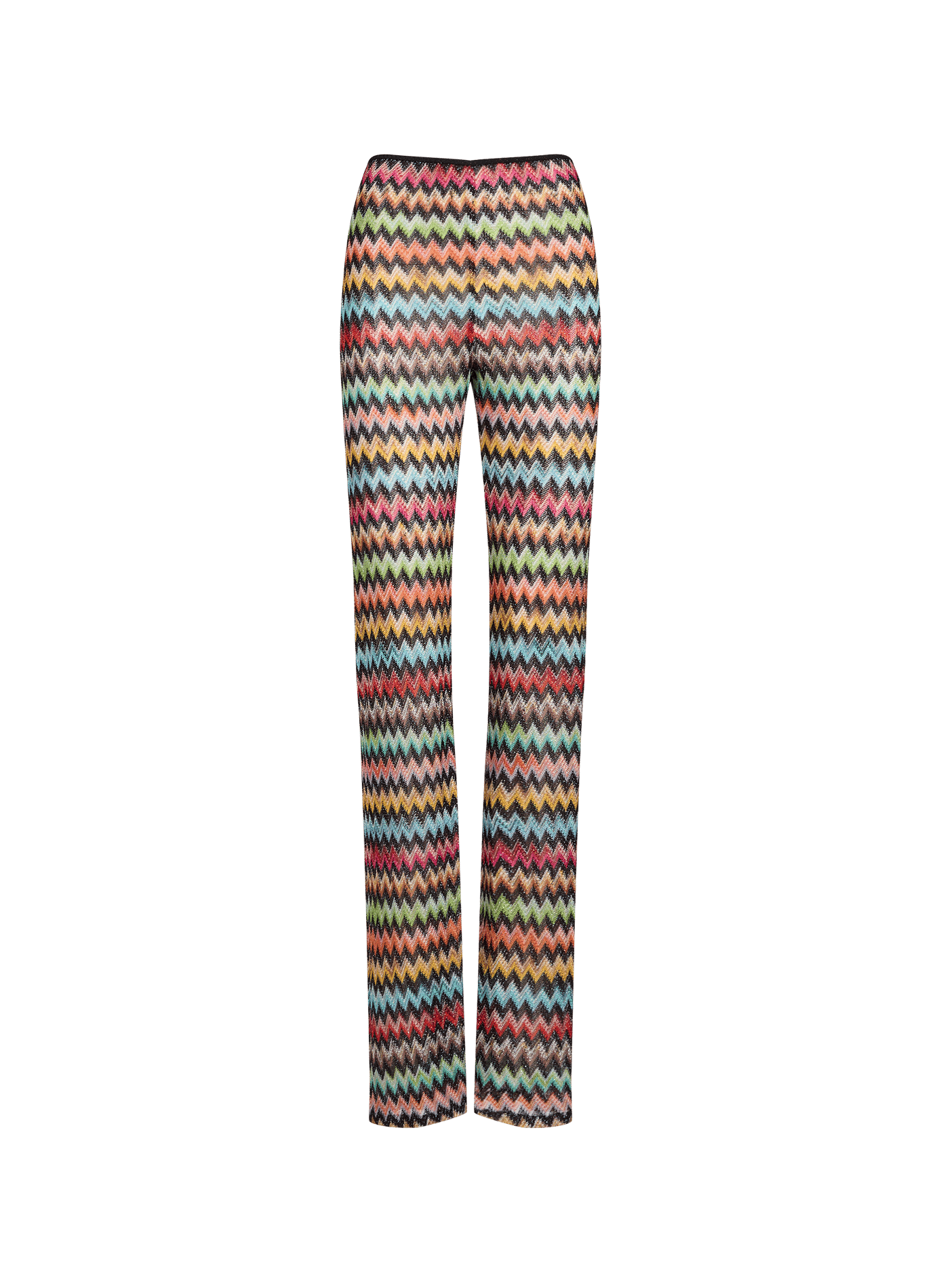 Shiny Striped Knit Beach Pants MISSONI Multicolour