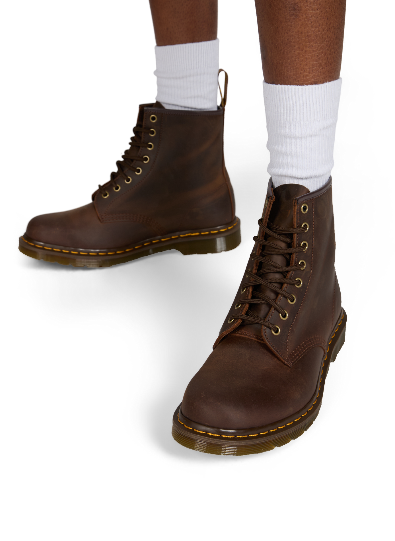 Leather 1460 Boots DR. MARTENS Brown