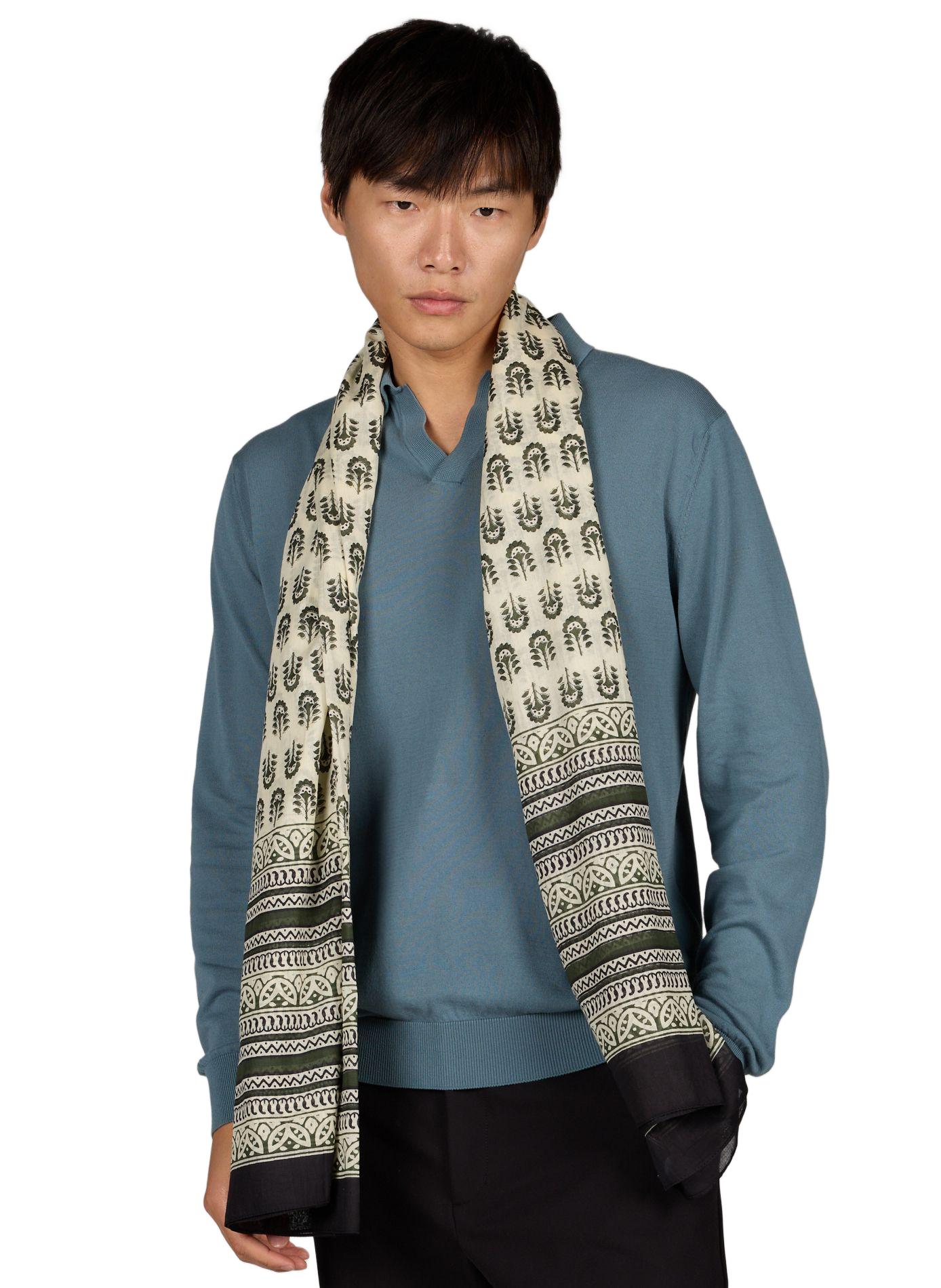 Printed scarf SAISON 1865 Multicolour