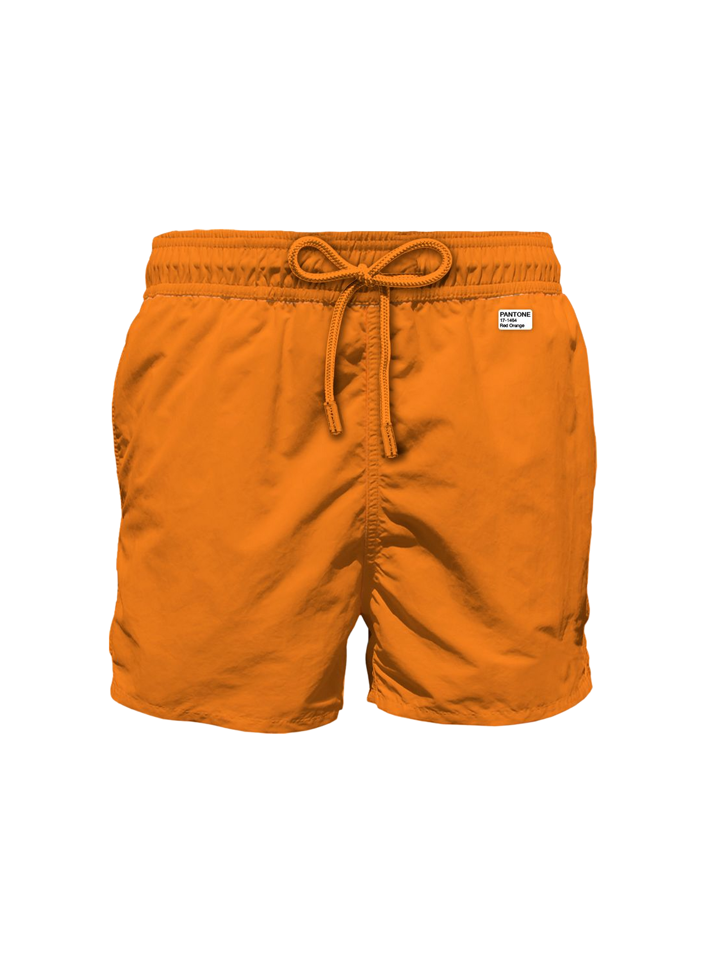 Mid-length swim shorts with elasticated waistband MC2 SAINT BARTH Orange