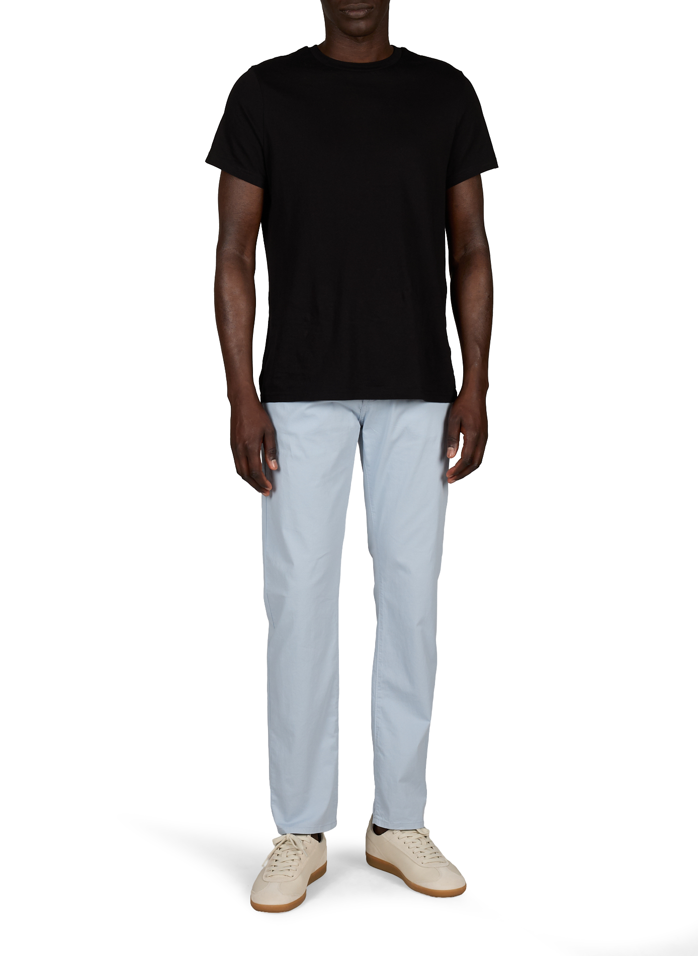 Tapered-Fit-Hose aus Baumwolle PIERRE CARDIN Blau