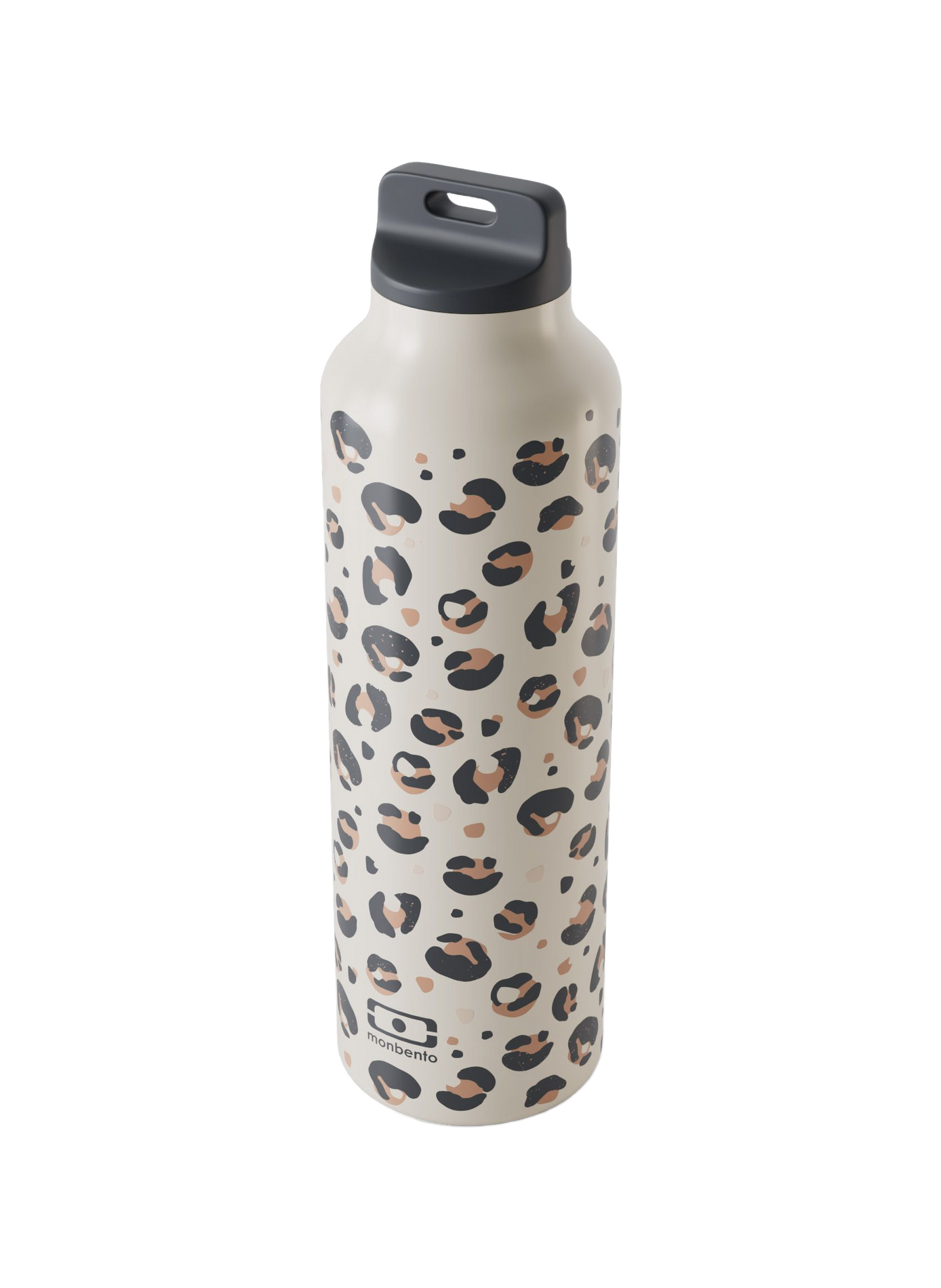 Gourde isotherme Léopard Steel 50 cl MONBENTO Multicolore