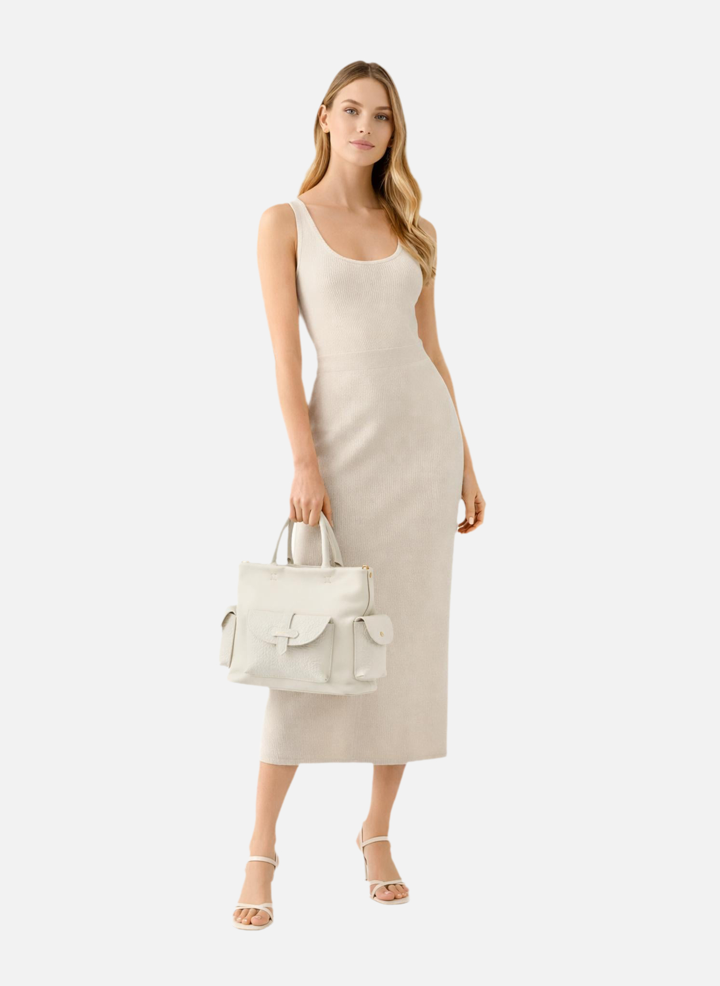 Reporter | sac à main POURCHET Beige