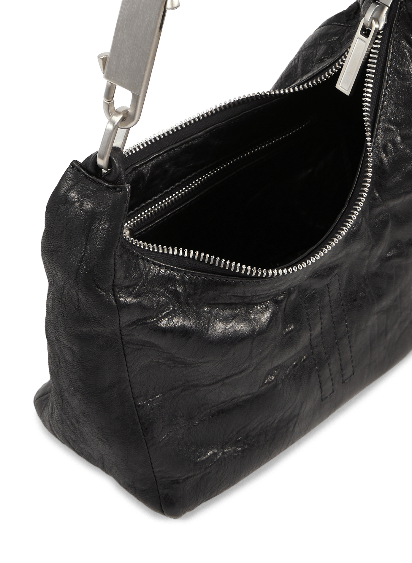 Sac à main en cuir RICK OWENS Noir