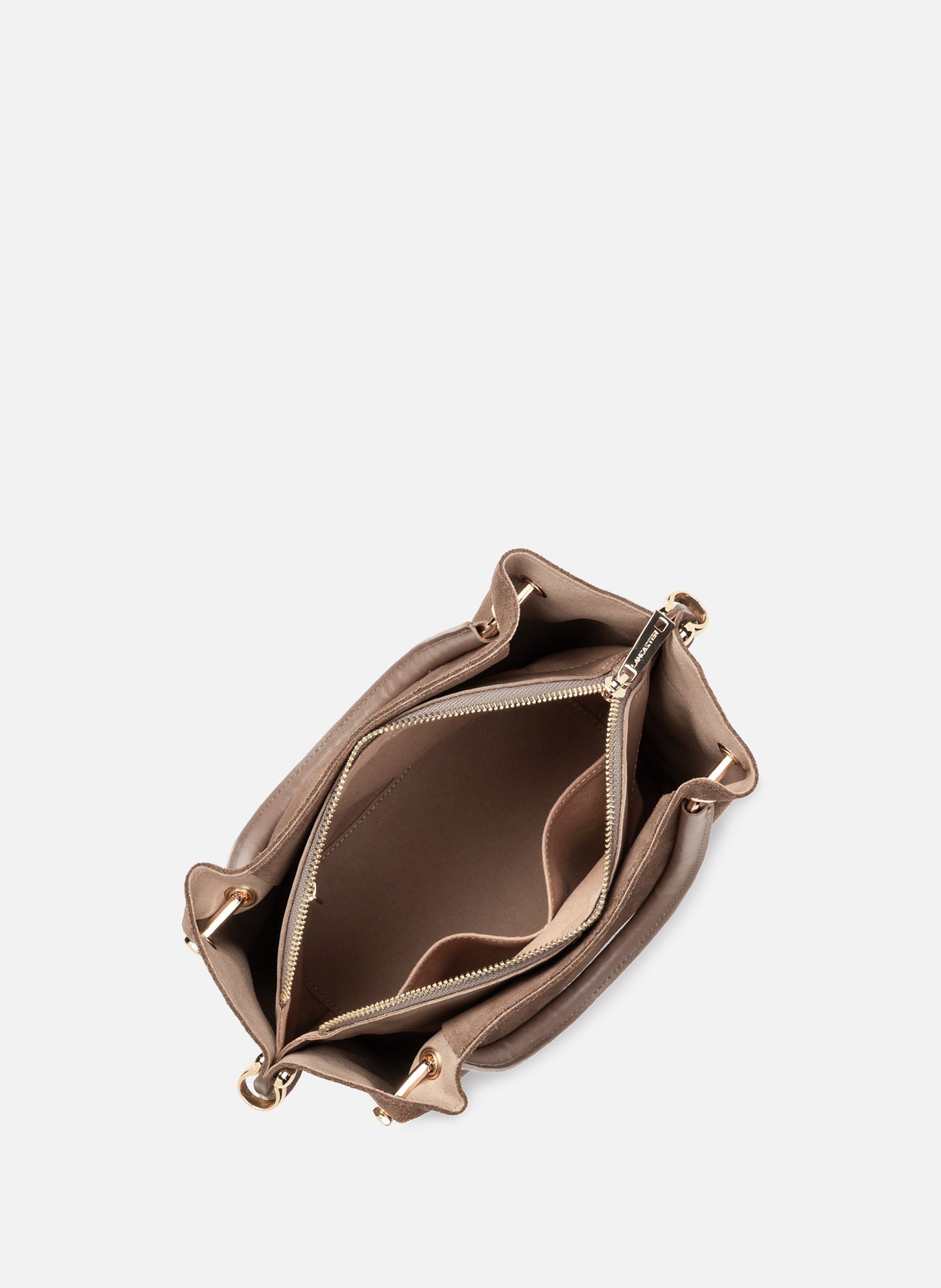 Sac à main - suède louisa LANCASTER Marron