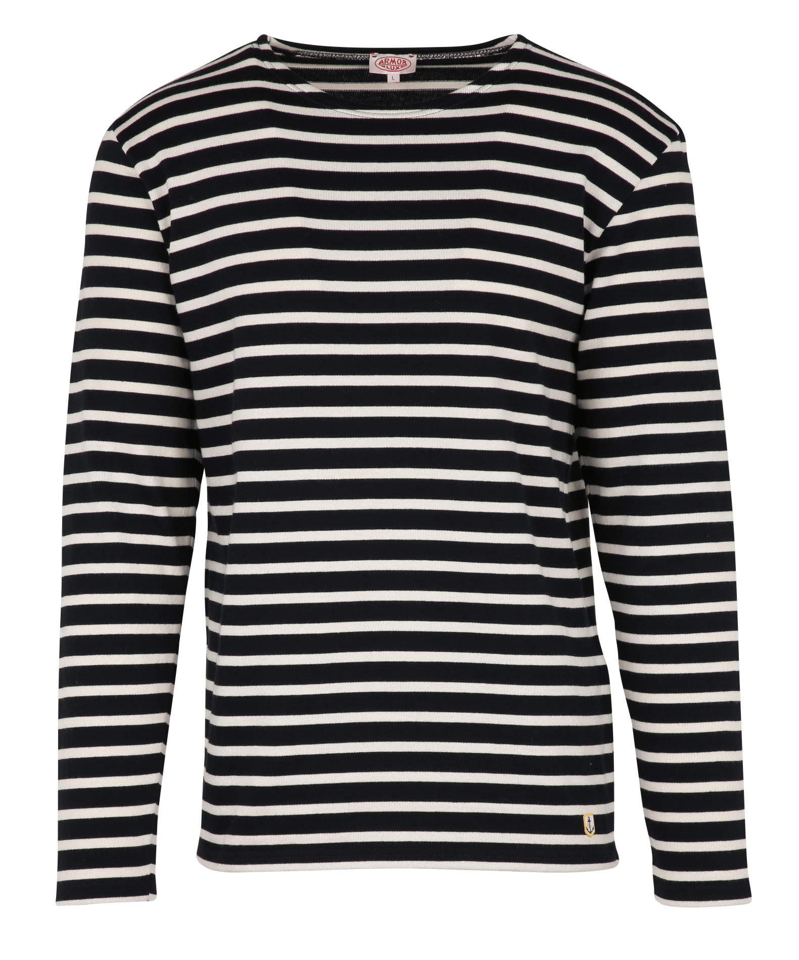 Tee-shirt droit marinière en coton heritage ARMOR-LUX Bleu