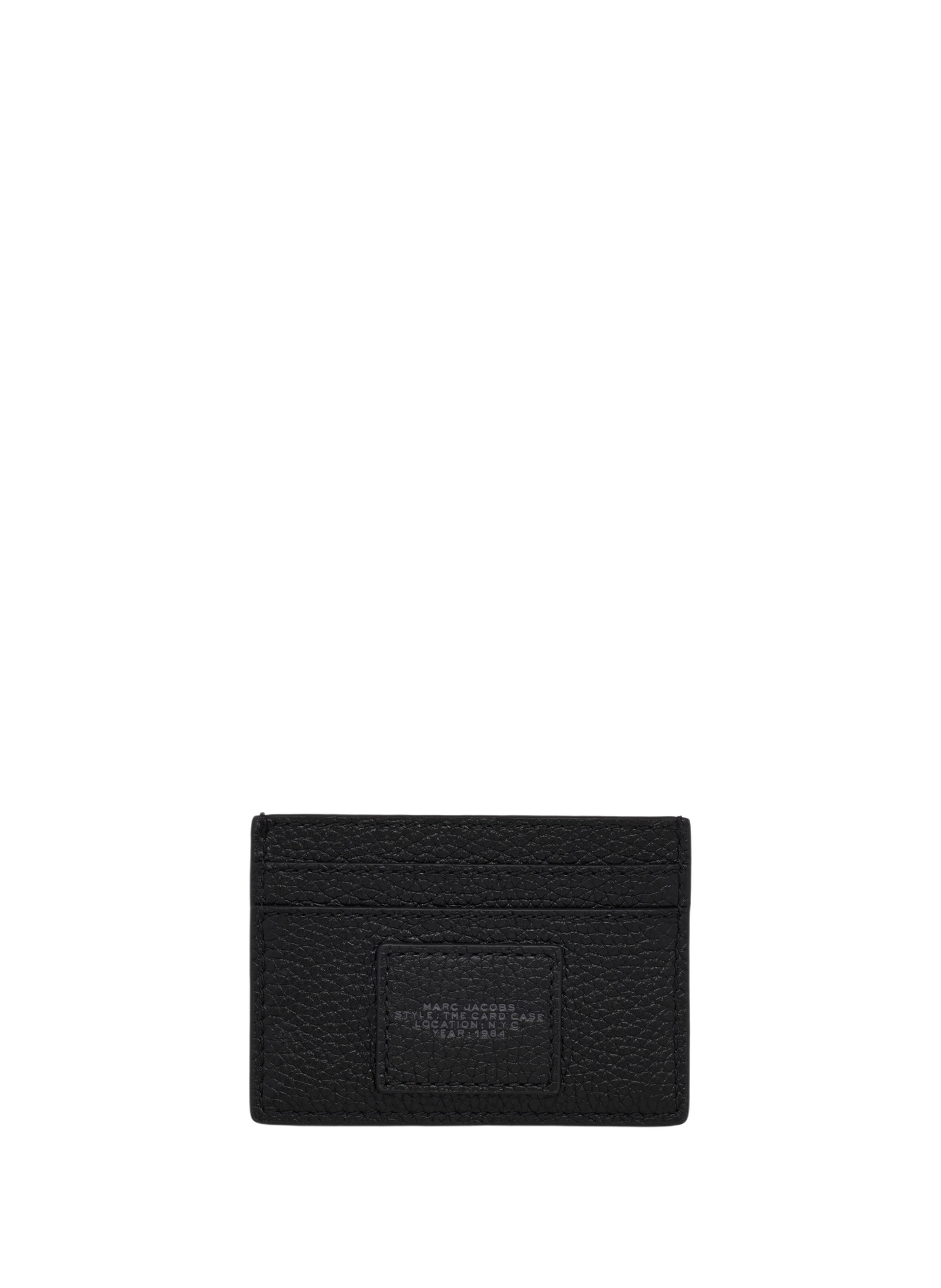 Leather card holder | Black MARC JACOBS Women