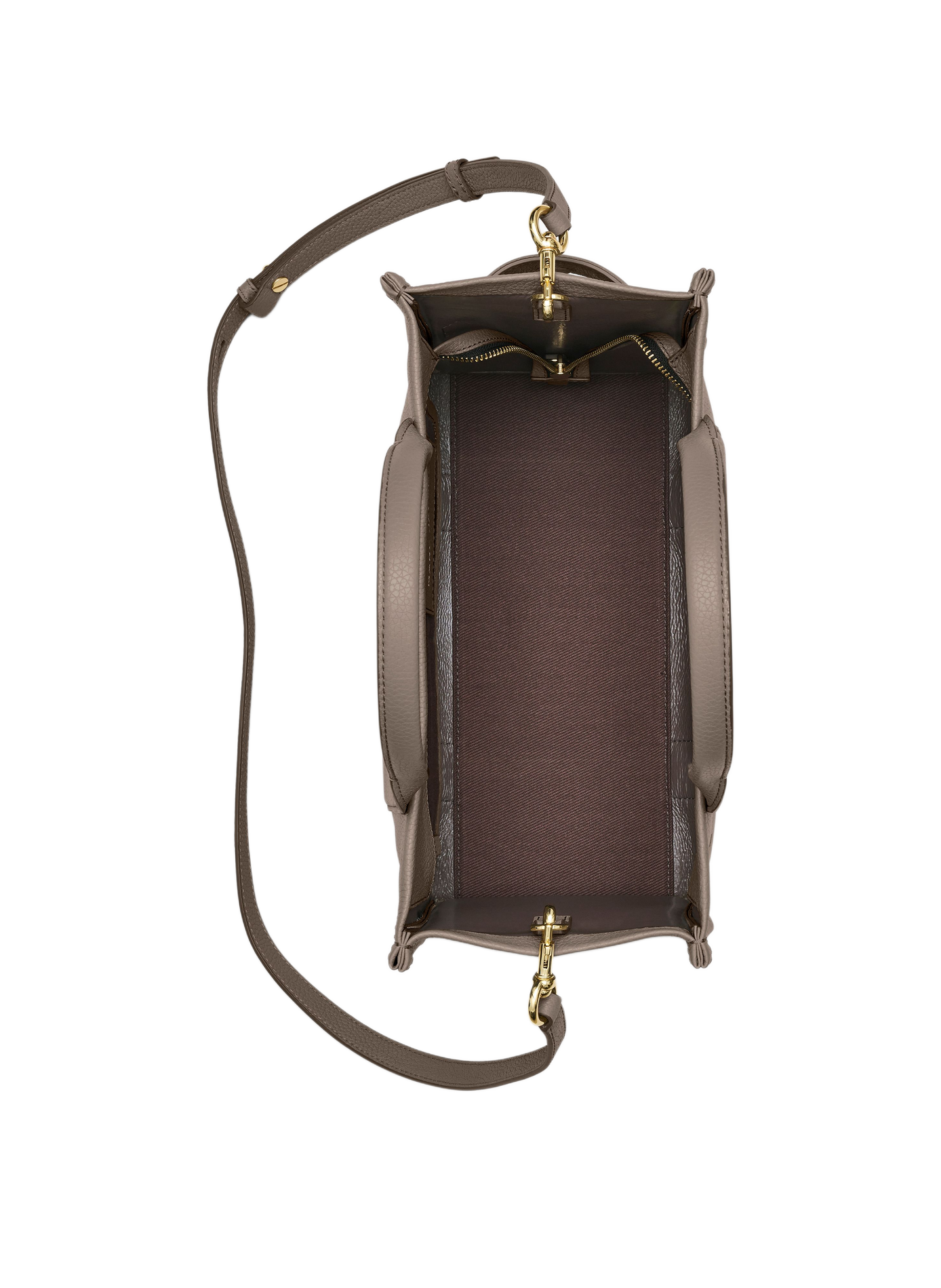 The Tote Bag small leather bag MARC JACOBS Grey