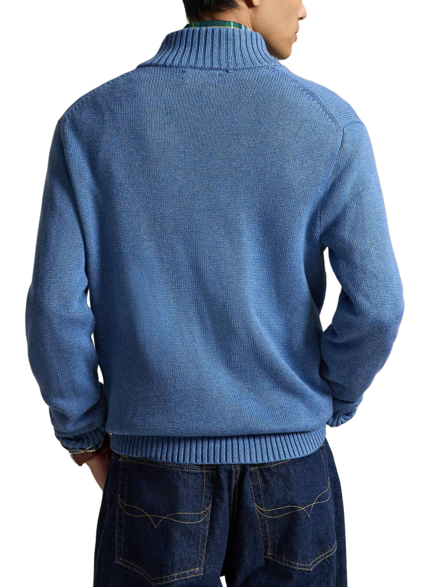 Pull à col zippé | Bleu POLO RALPH LAUREN Homme