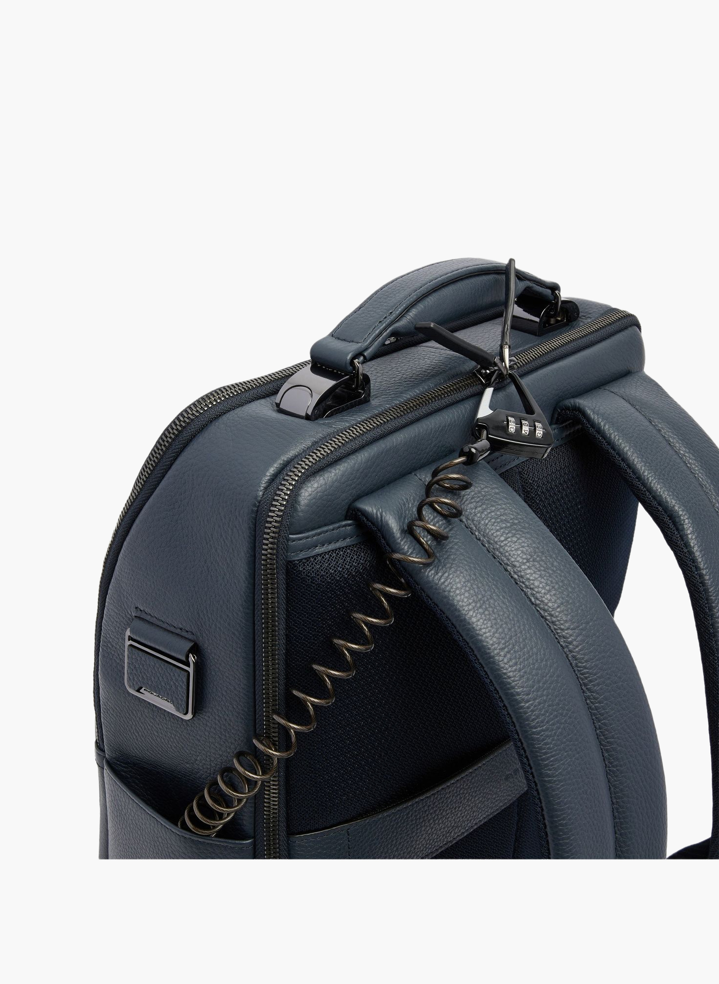 Sac à dos fin pour ordinateur 15,6" PIQUADRO Bleu