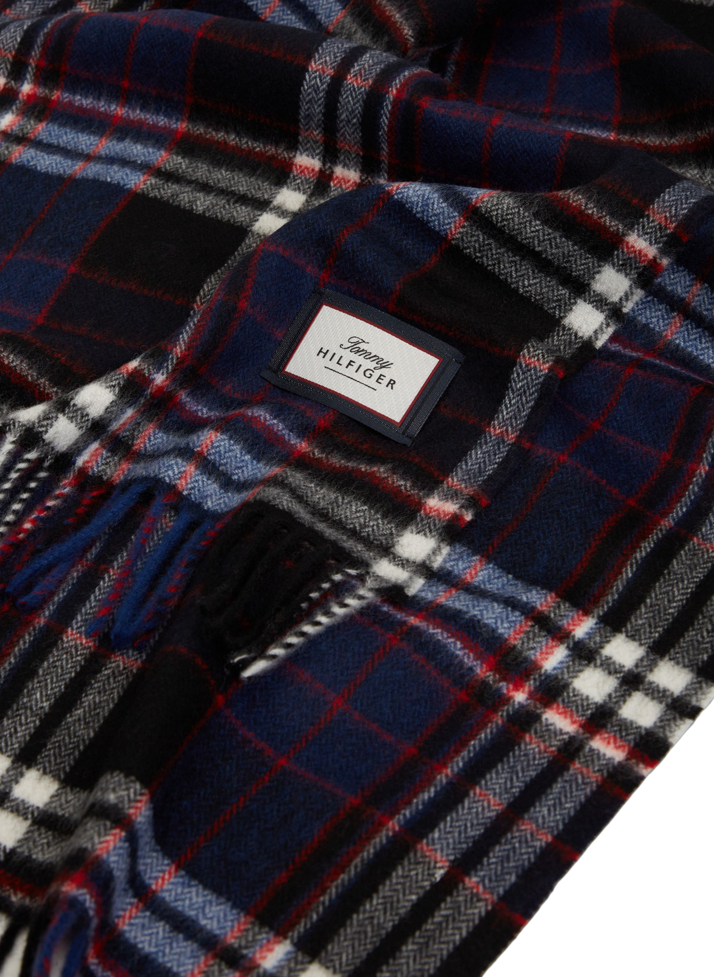 Echarpe à carreaux en laine | Multicolore TOMMY HILFIGER Homme