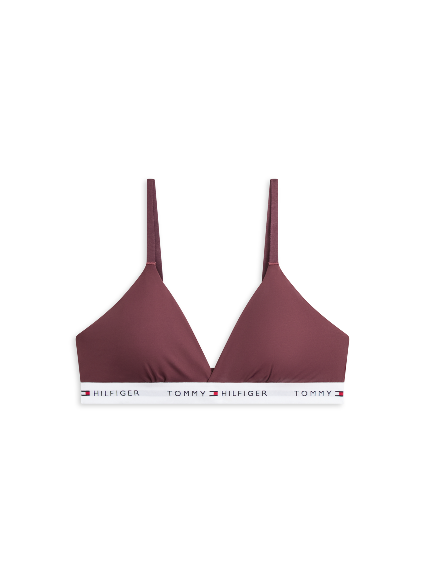 Plain triangle bra TOMMY HILFIGER Purple