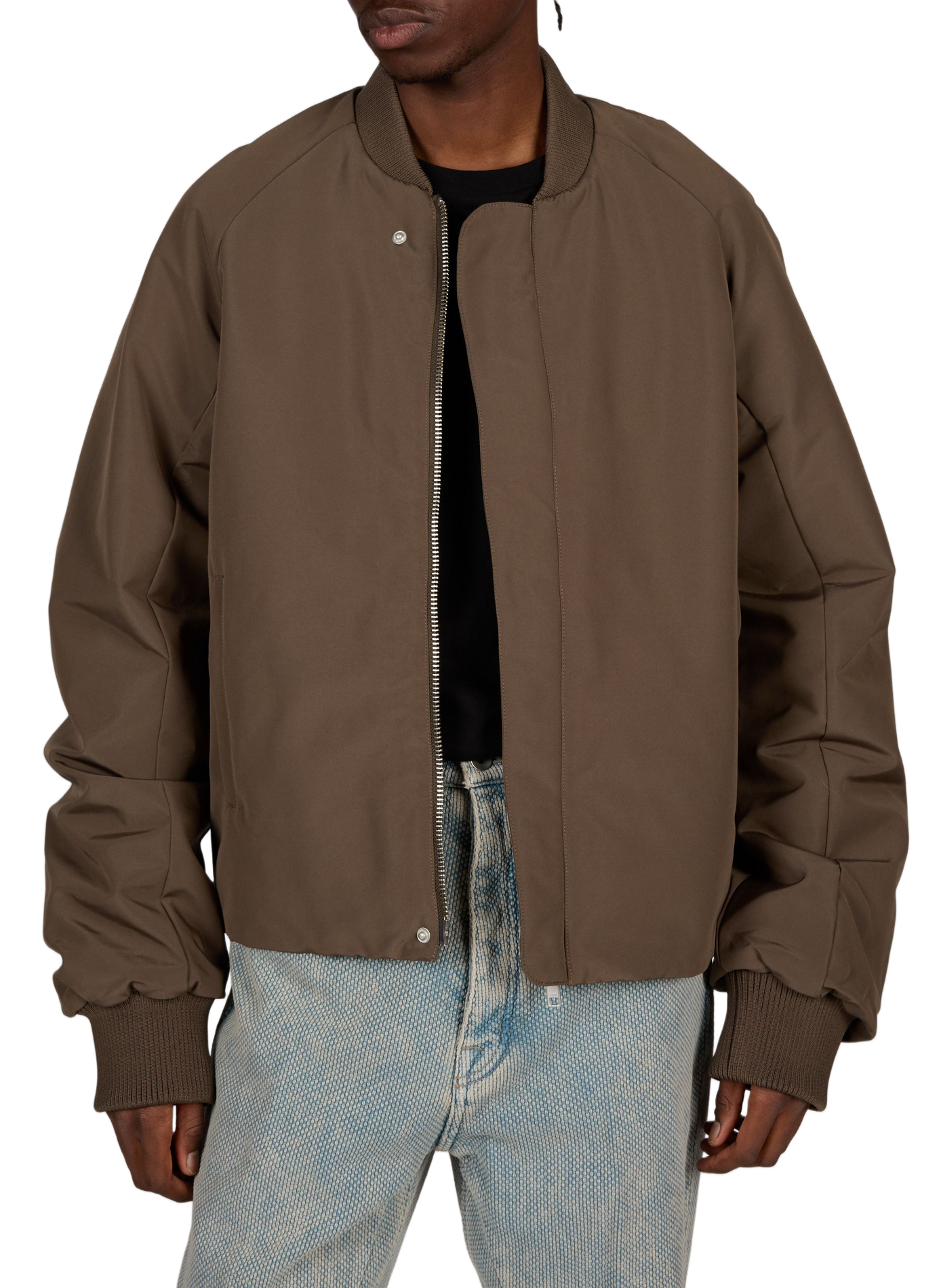 Blouson oversize col teddy WON HUNDRED Marron