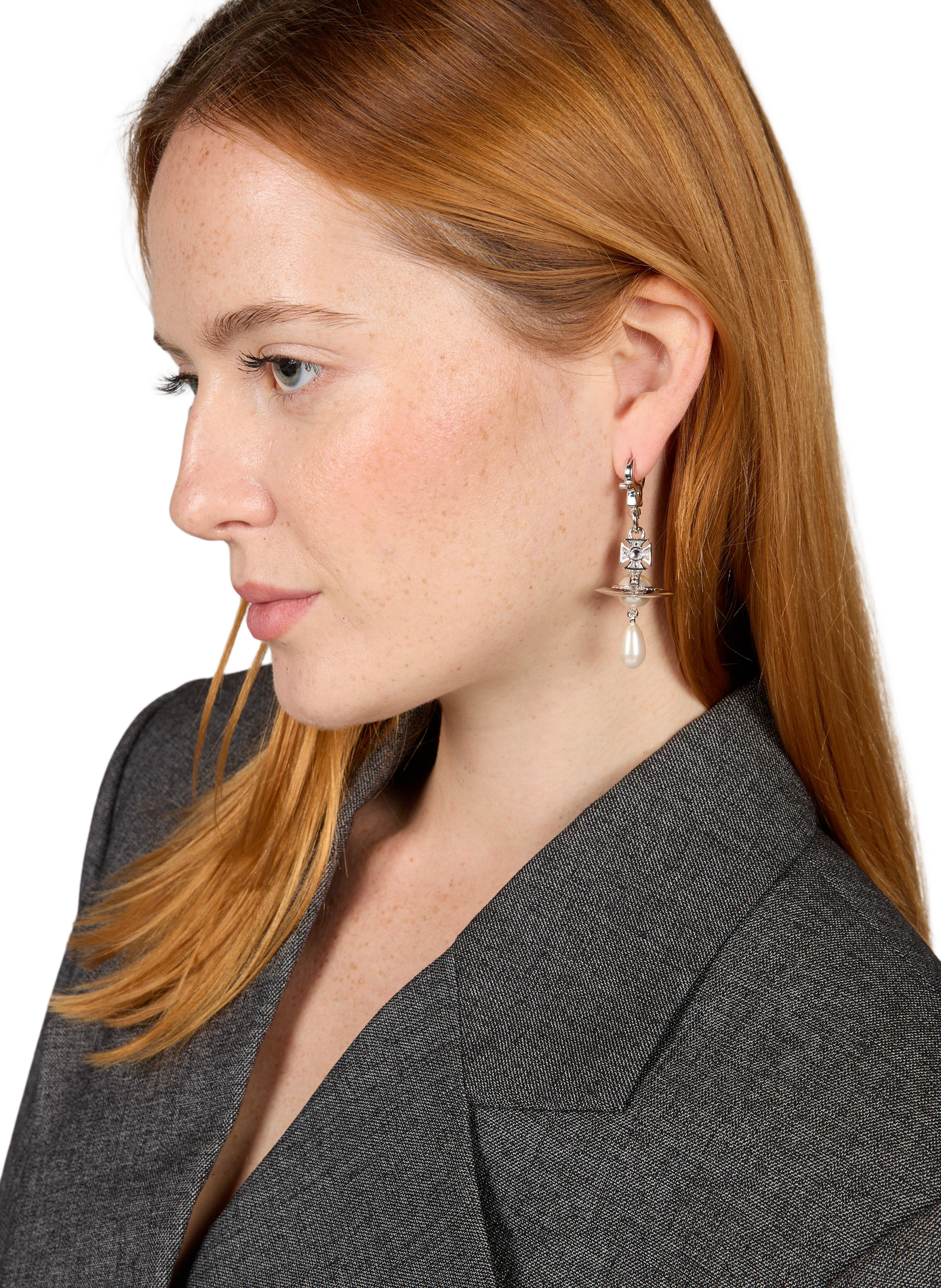Boucles d'oreilles Aida en laiton VIVIENNE WESTWOOD Multicolore