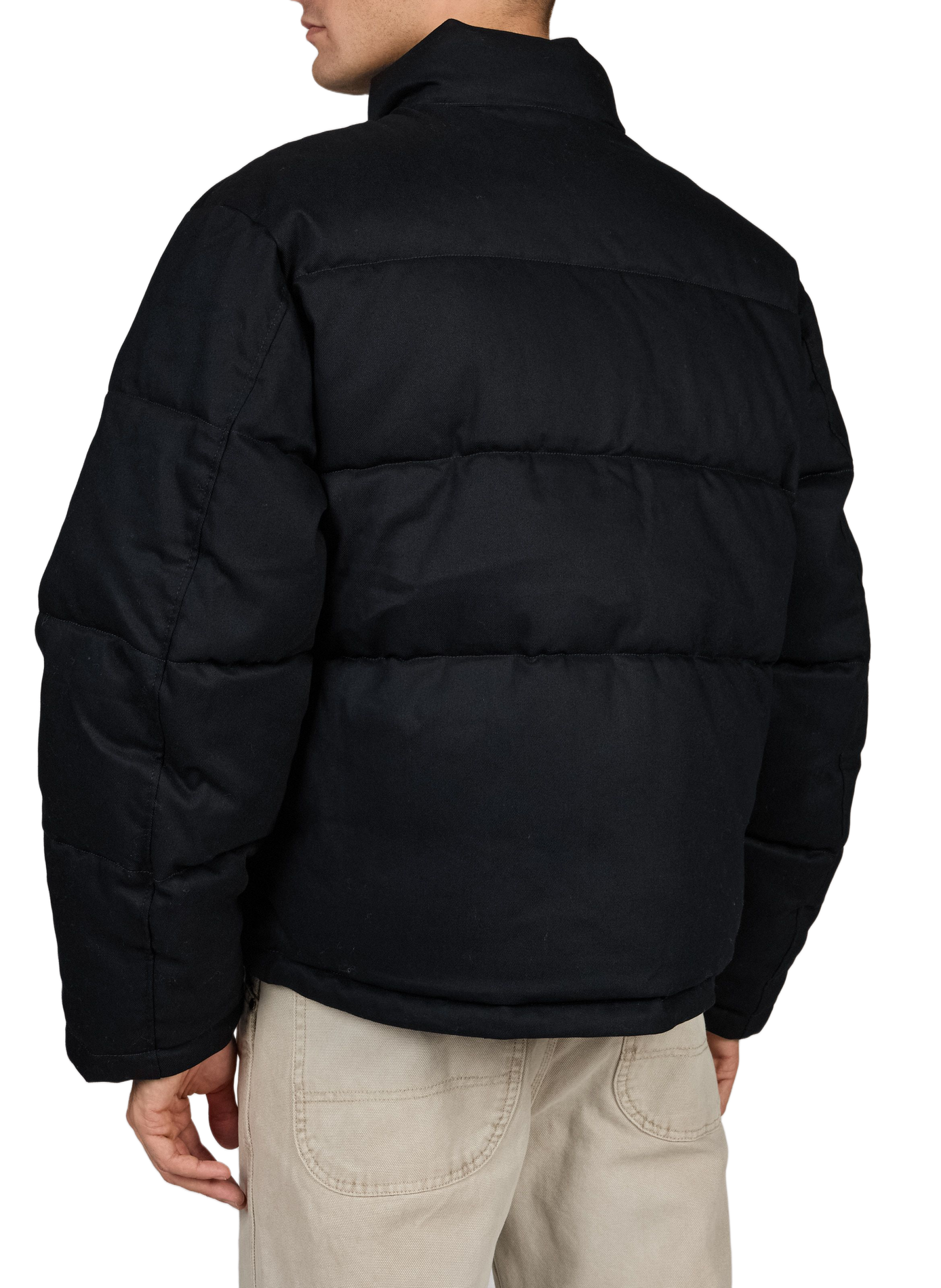 Padded cotton down jacket DICKIES Black